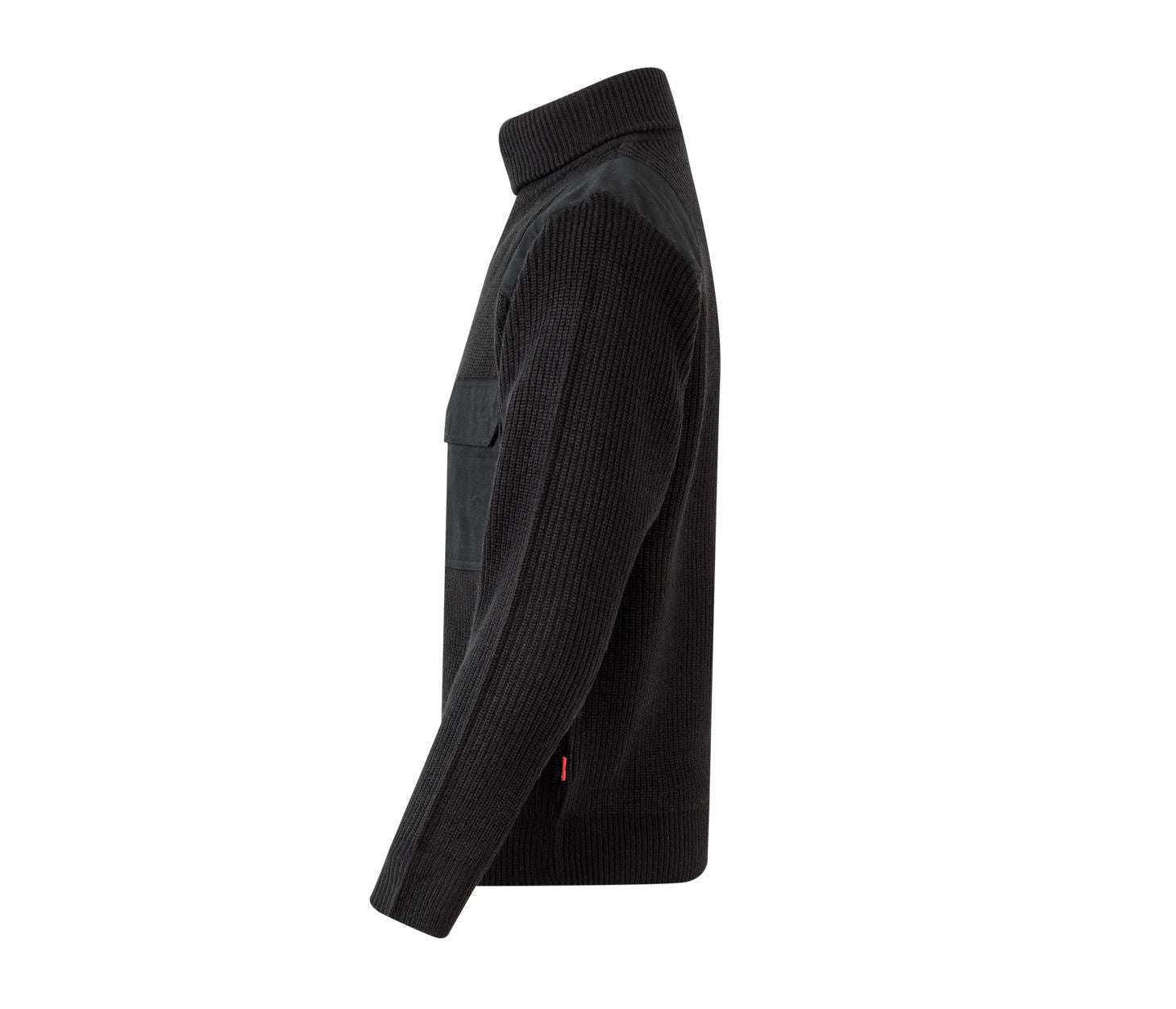 Pull Épais Col Montant - Black