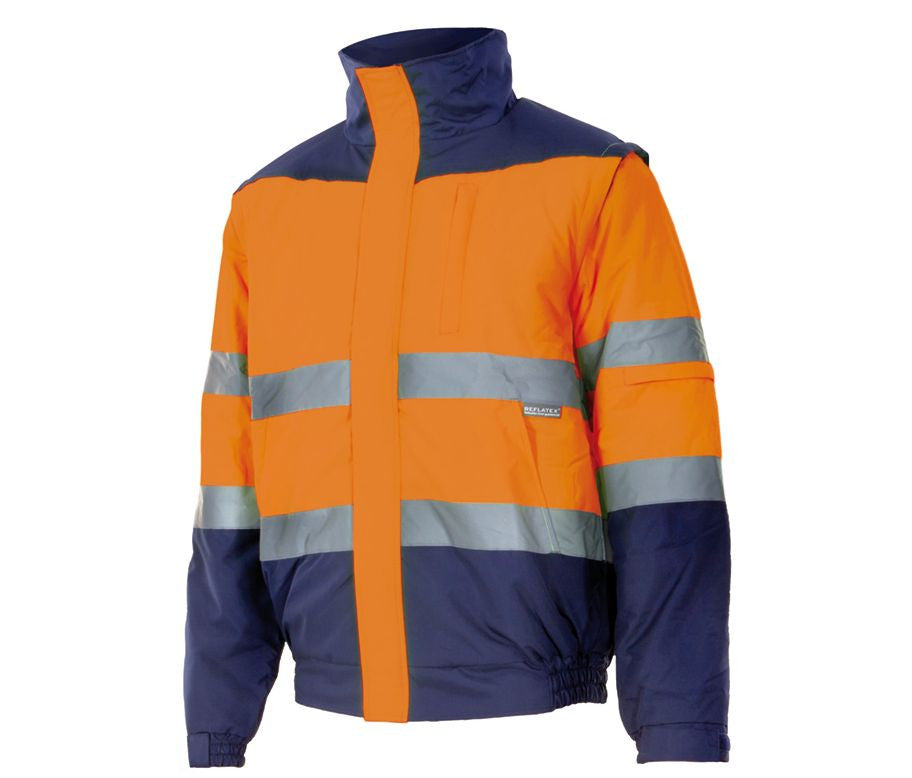 BLOUSON MATELASSÉ 2 EN 1 HAUTE VISIBILITÉ