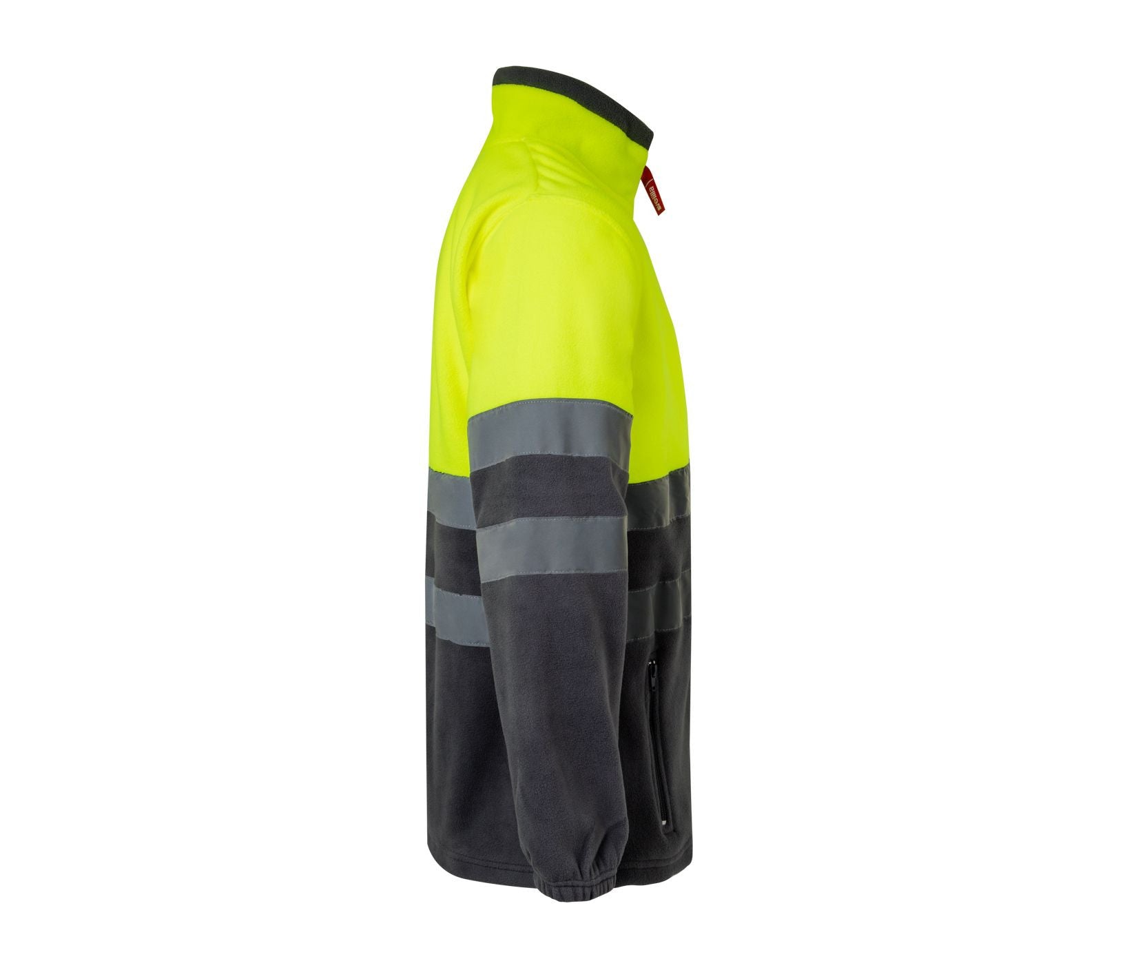 Veste Polaire Bicolore Haute Visibilité - Fluo Yellow/grey