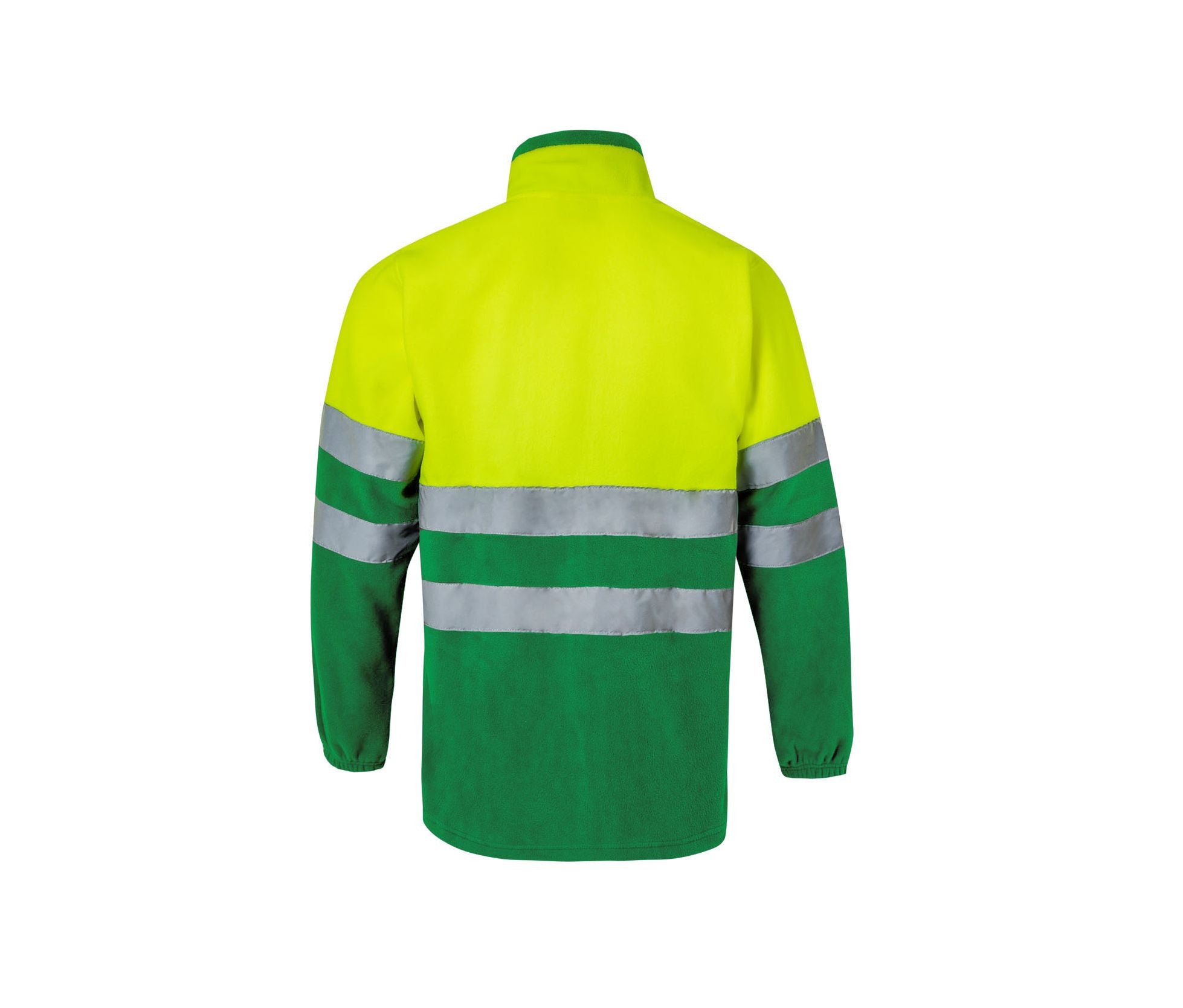 Veste Polaire Bicolore Haute Visibilité - Fluo Yellow/green