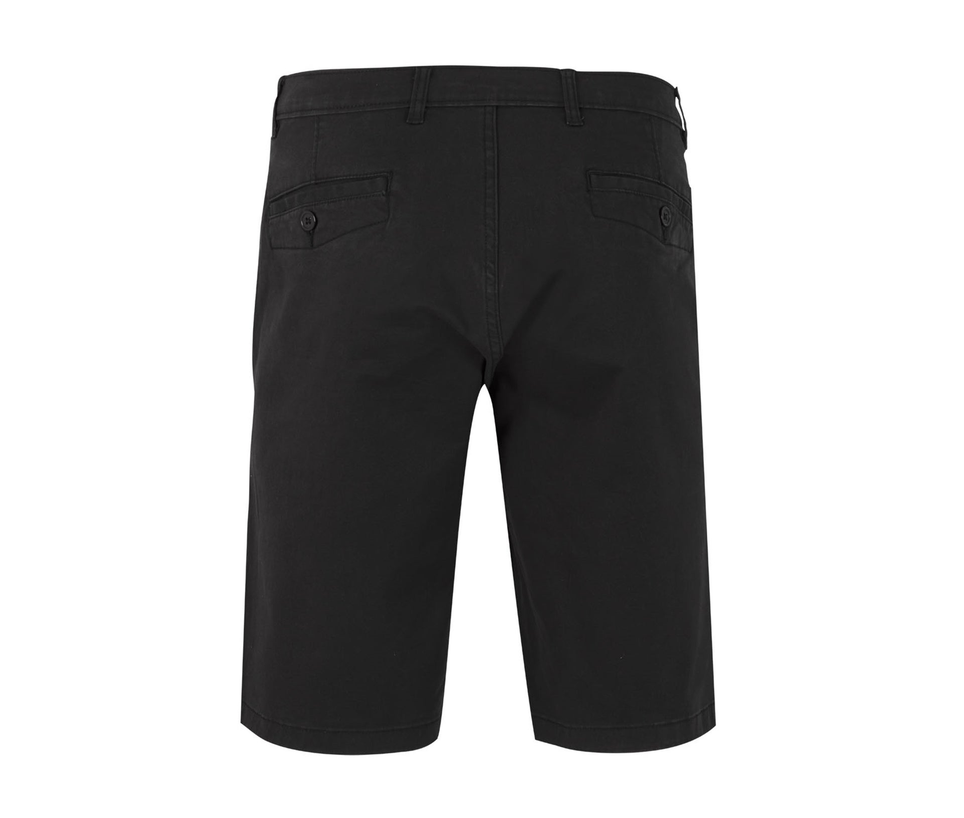 Bermuda Chino Stretch Unisexe - Black