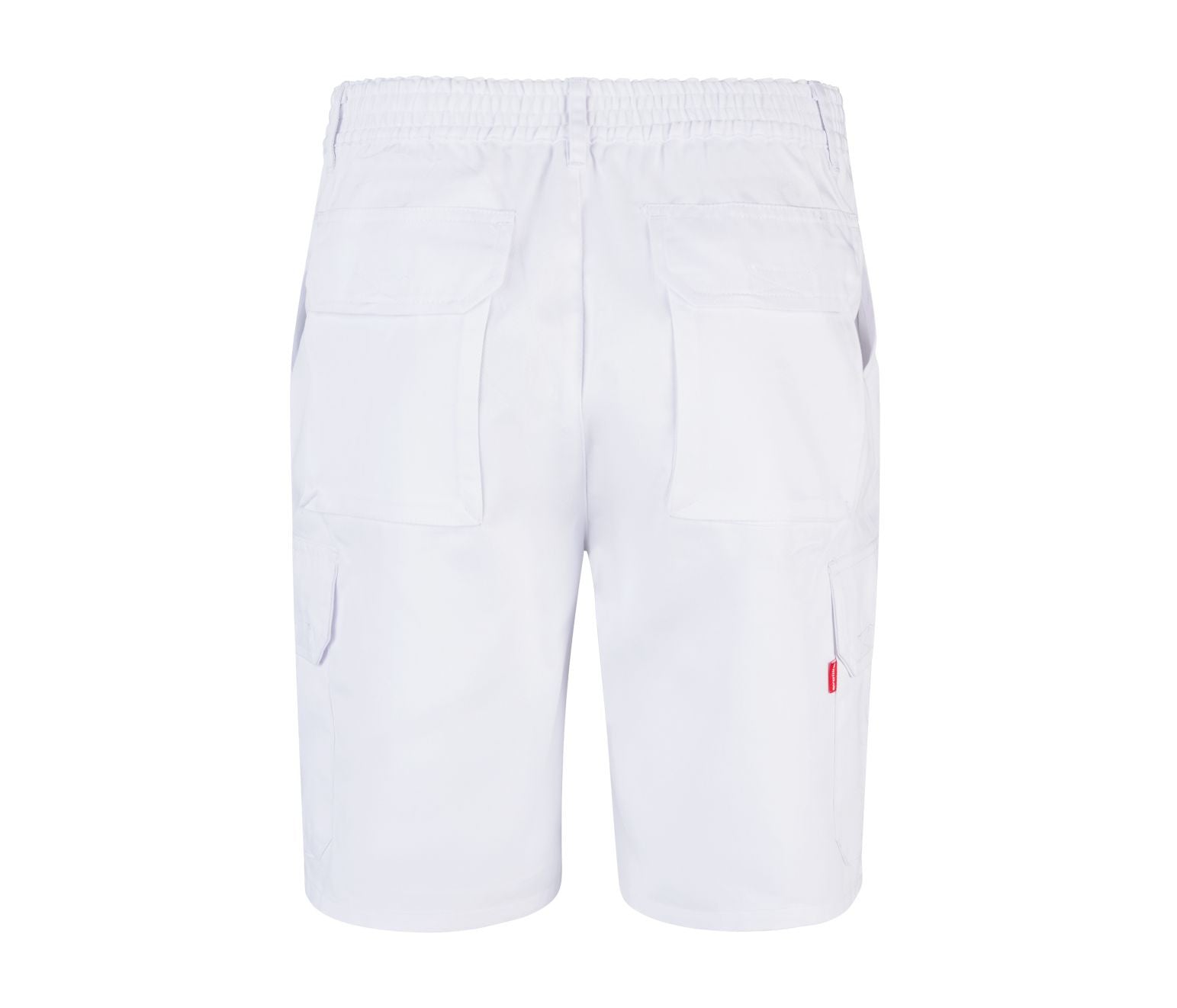 Short de Travail Multi-Poches - White