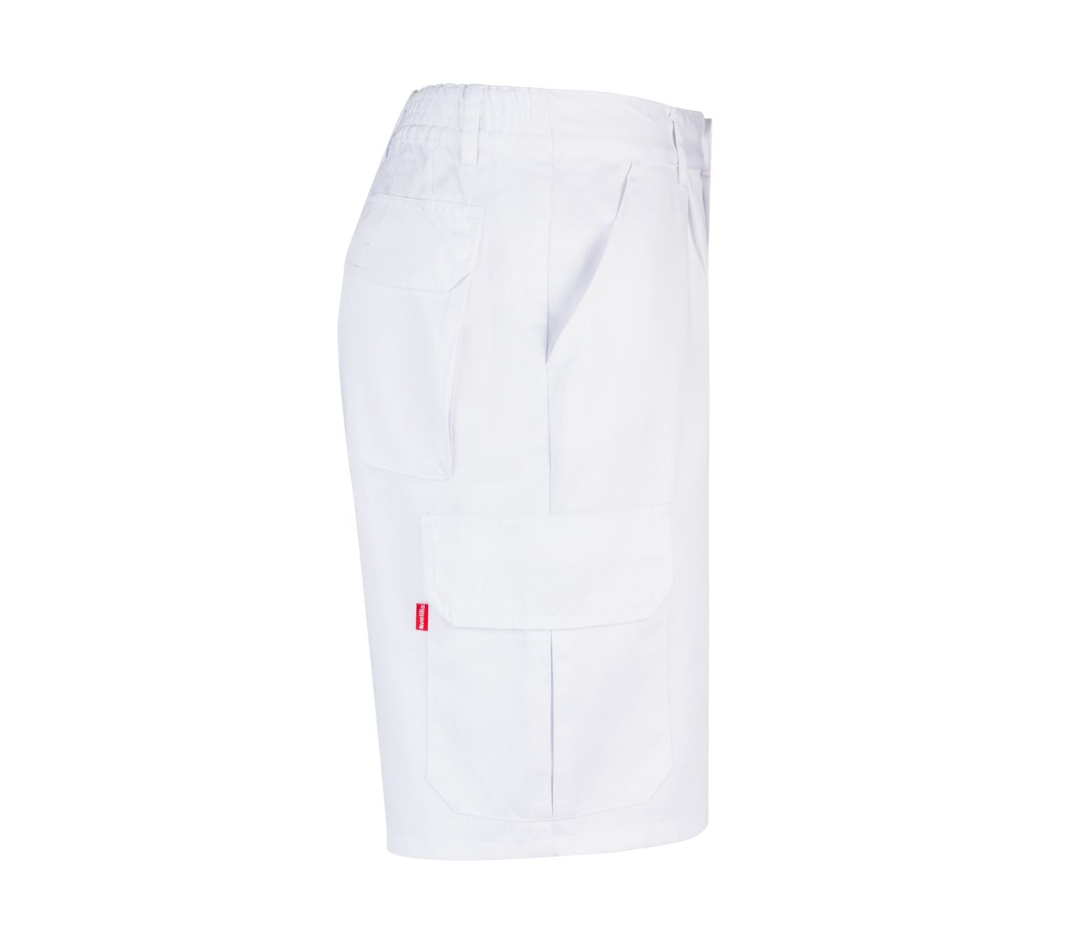 Short de Travail Multi-Poches - White