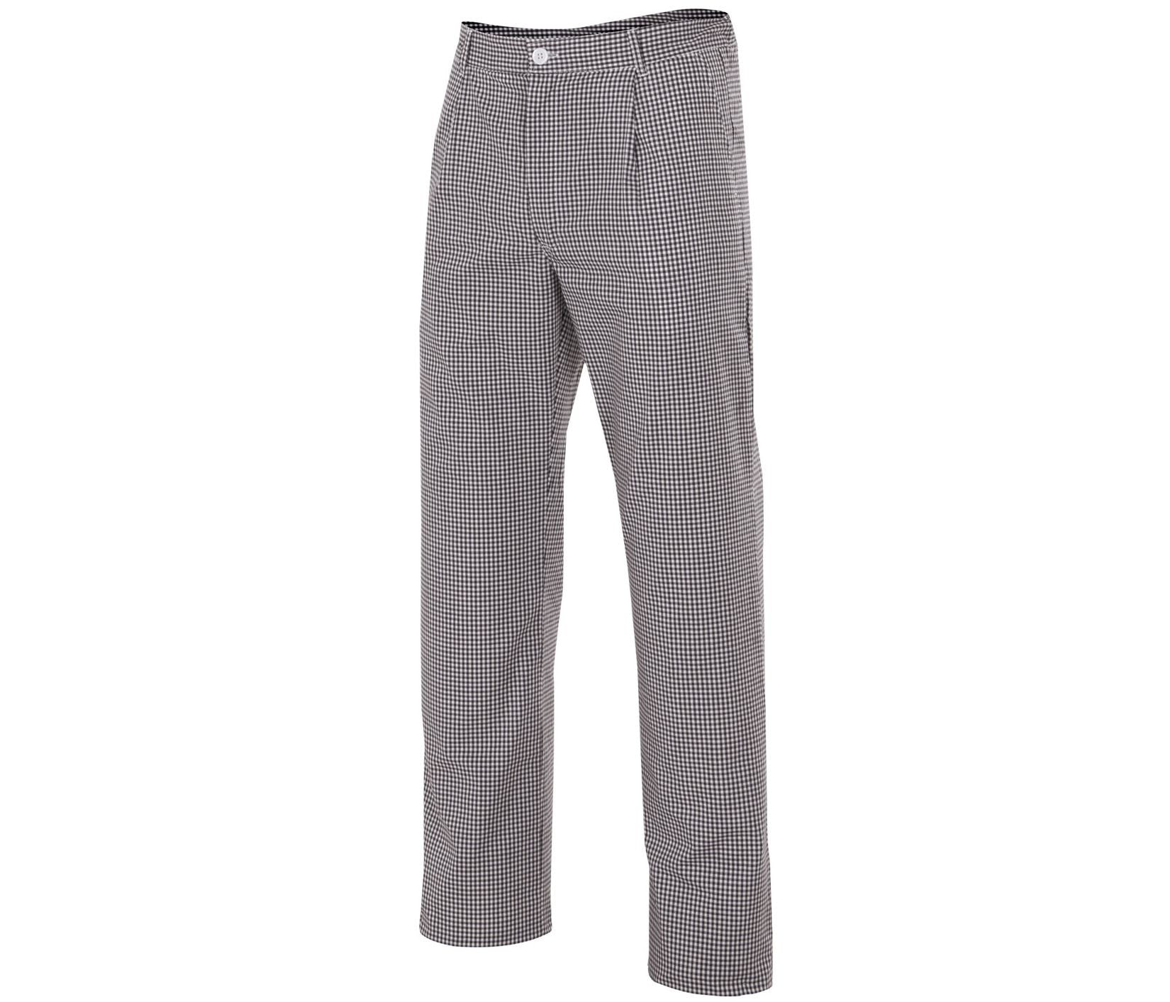 Pantalon de Cuisinier à Carreaux - Black