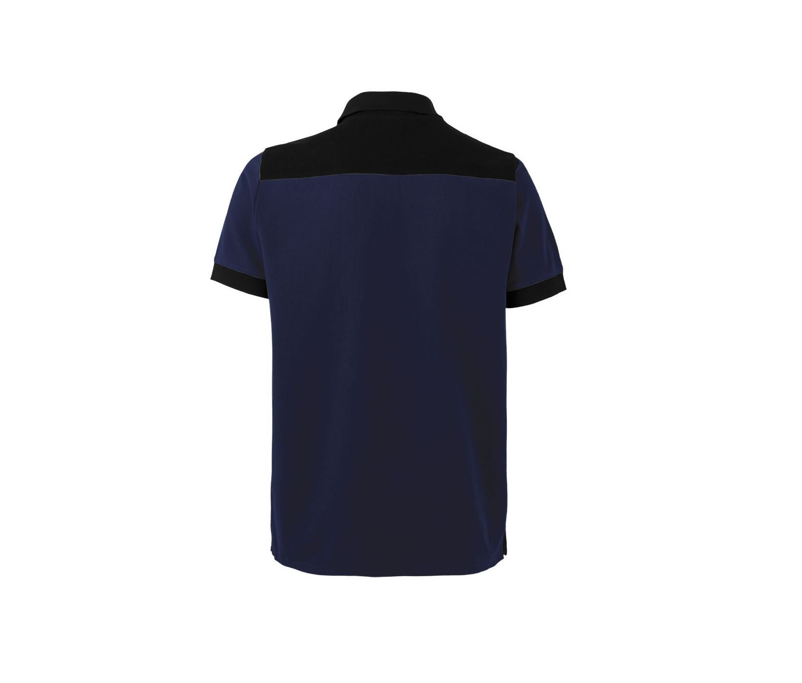 Polo Stretch Bicolore - Navy / Black