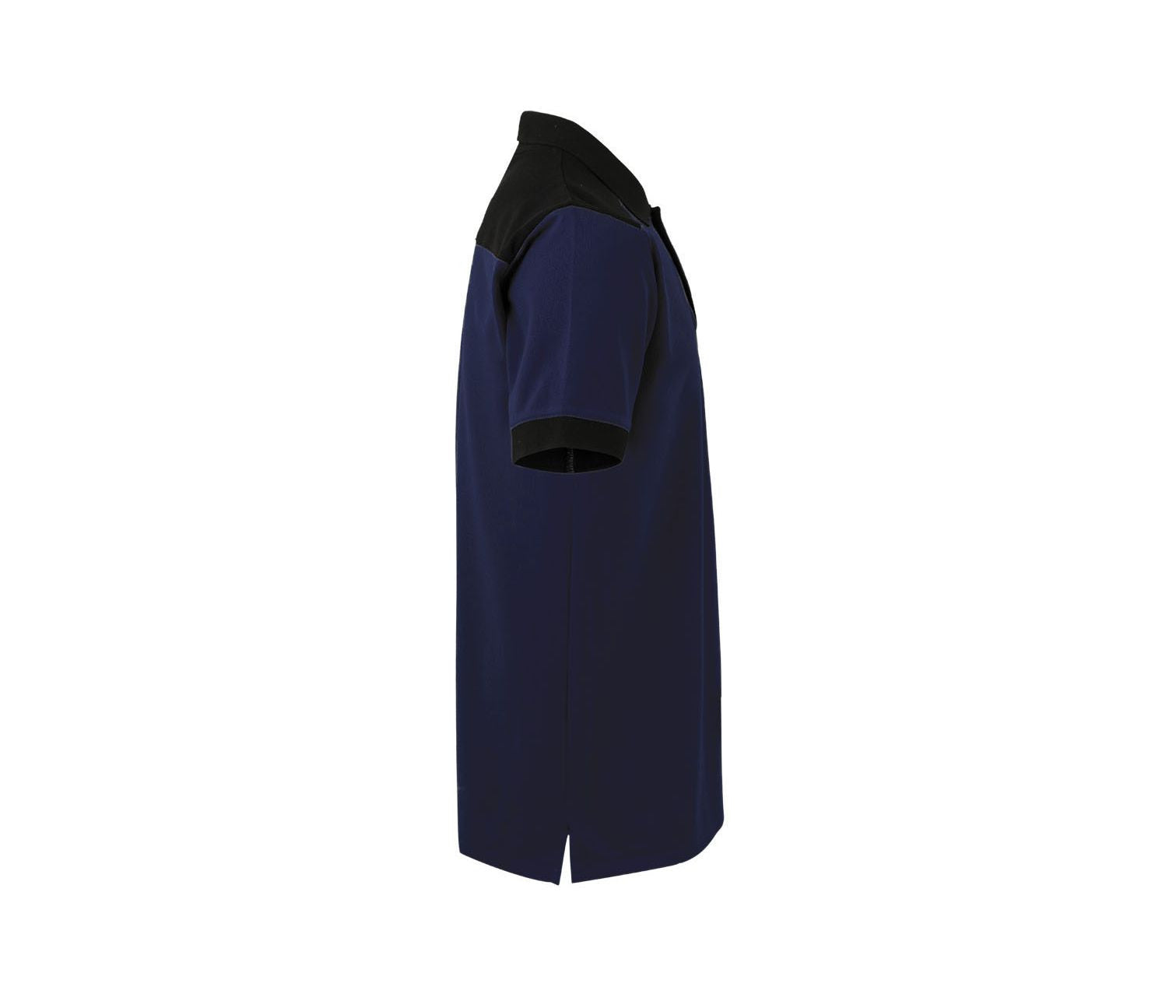 Polo Stretch Bicolore - Navy / Black