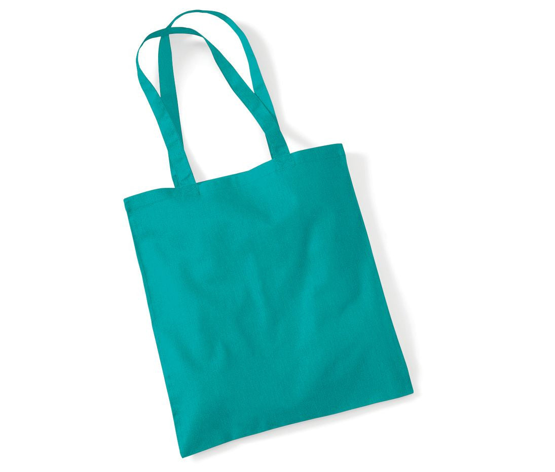 Sac Shopping Coton - Emerald