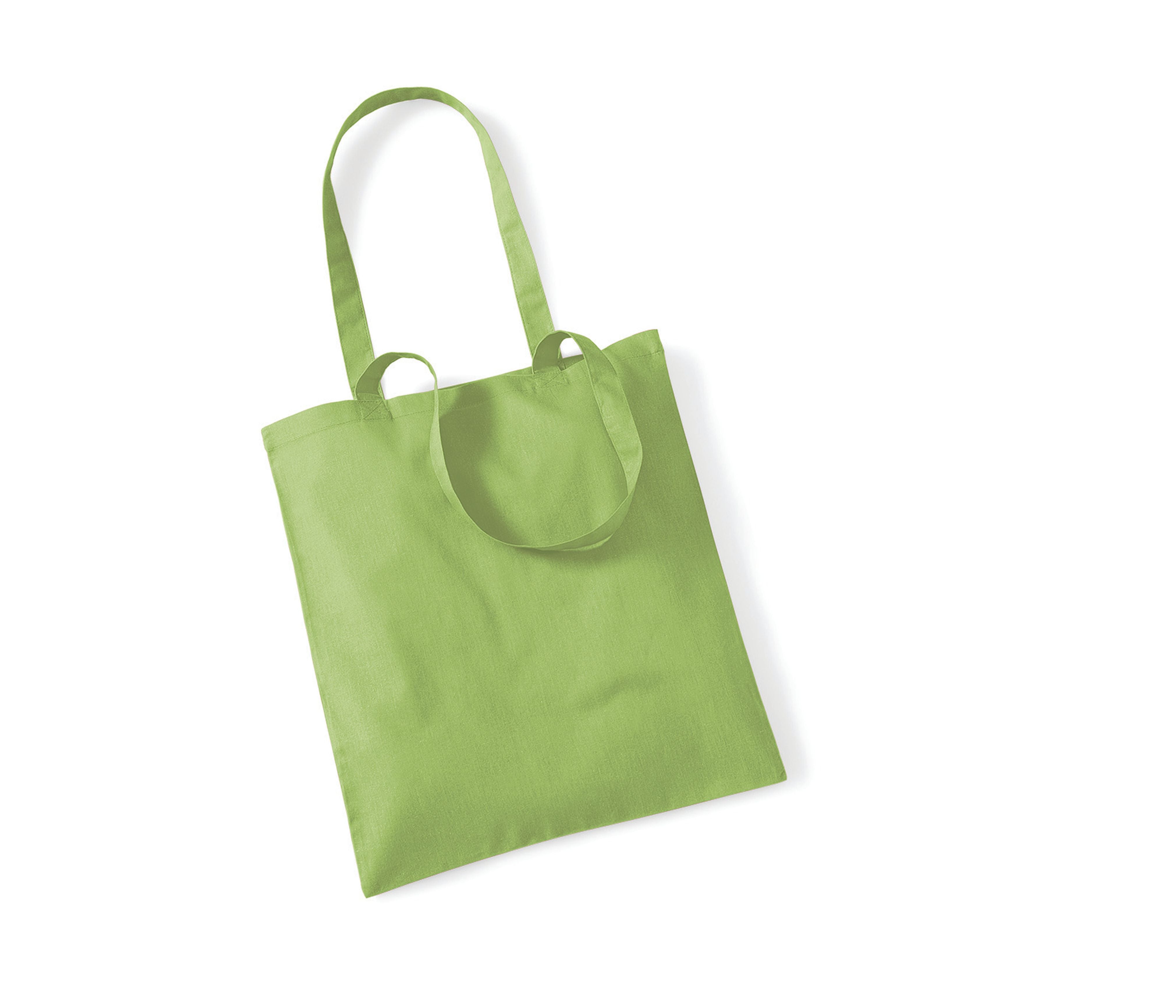 Sac Shopping Coton - Kiwi