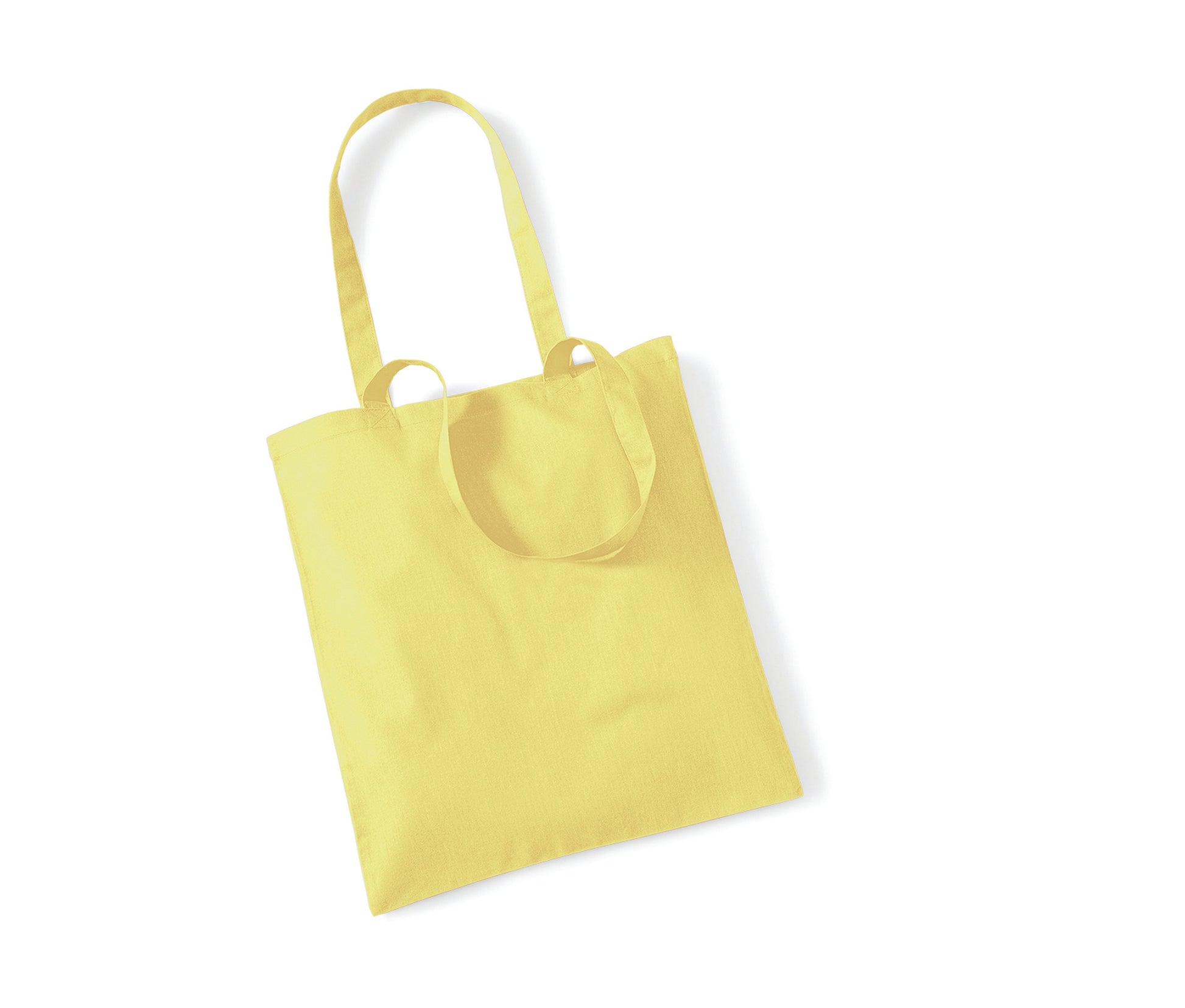 Sac Shopping Coton - Lemon