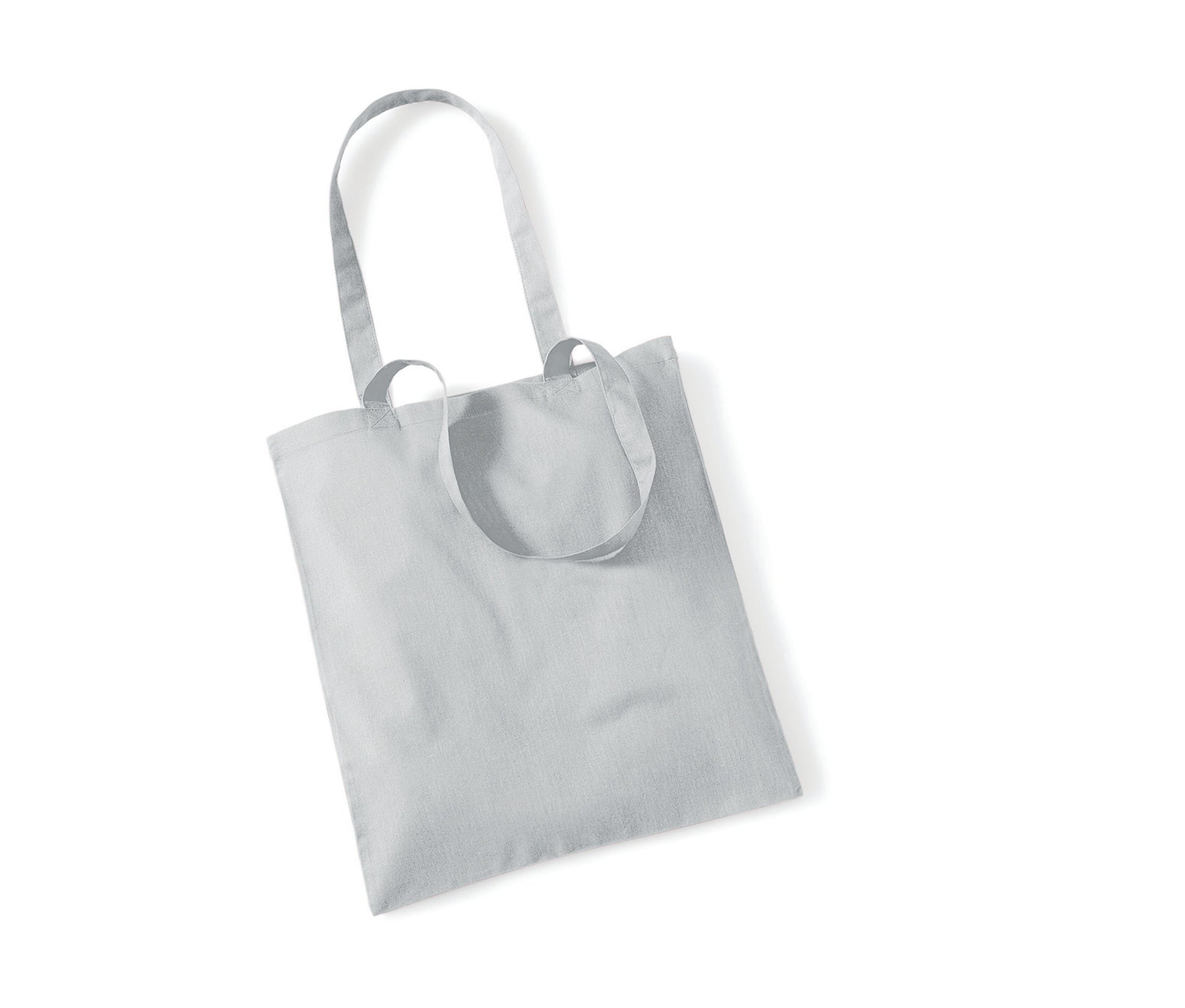 Sac Shopping Coton - Light Grey