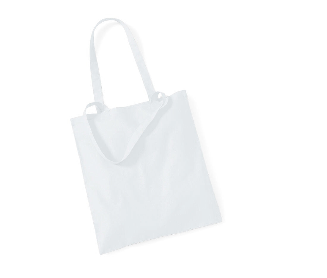 Sac Shopping Coton - Pastel Blue