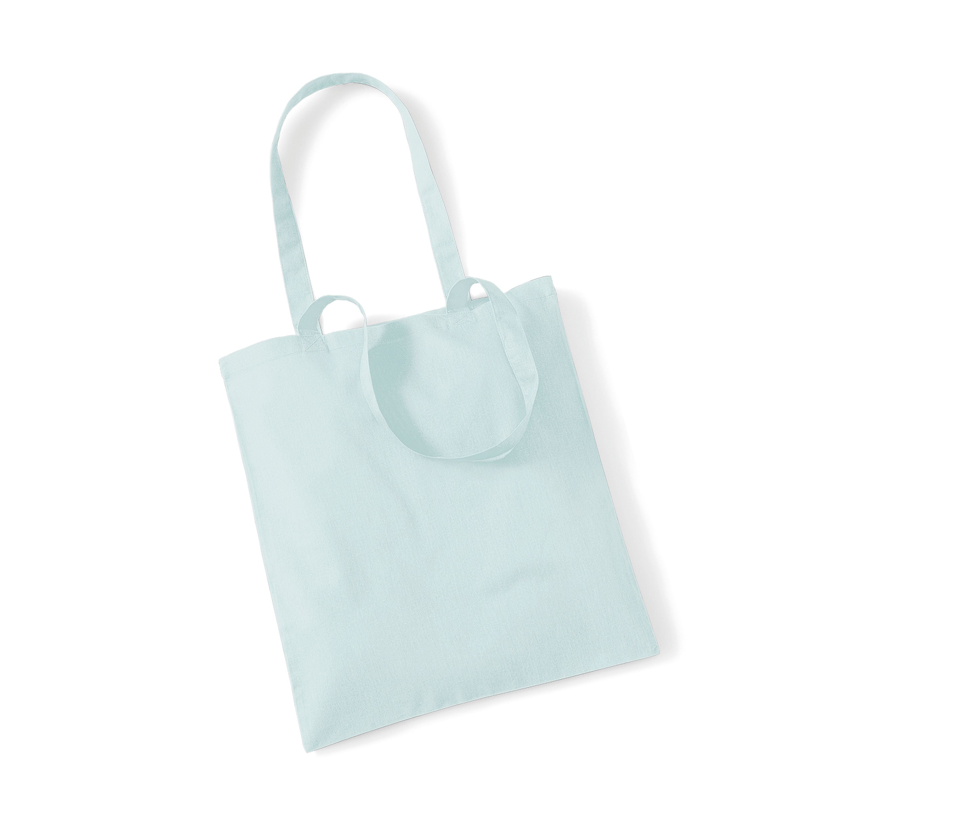 Sac Shopping Coton - Pastel Mint
