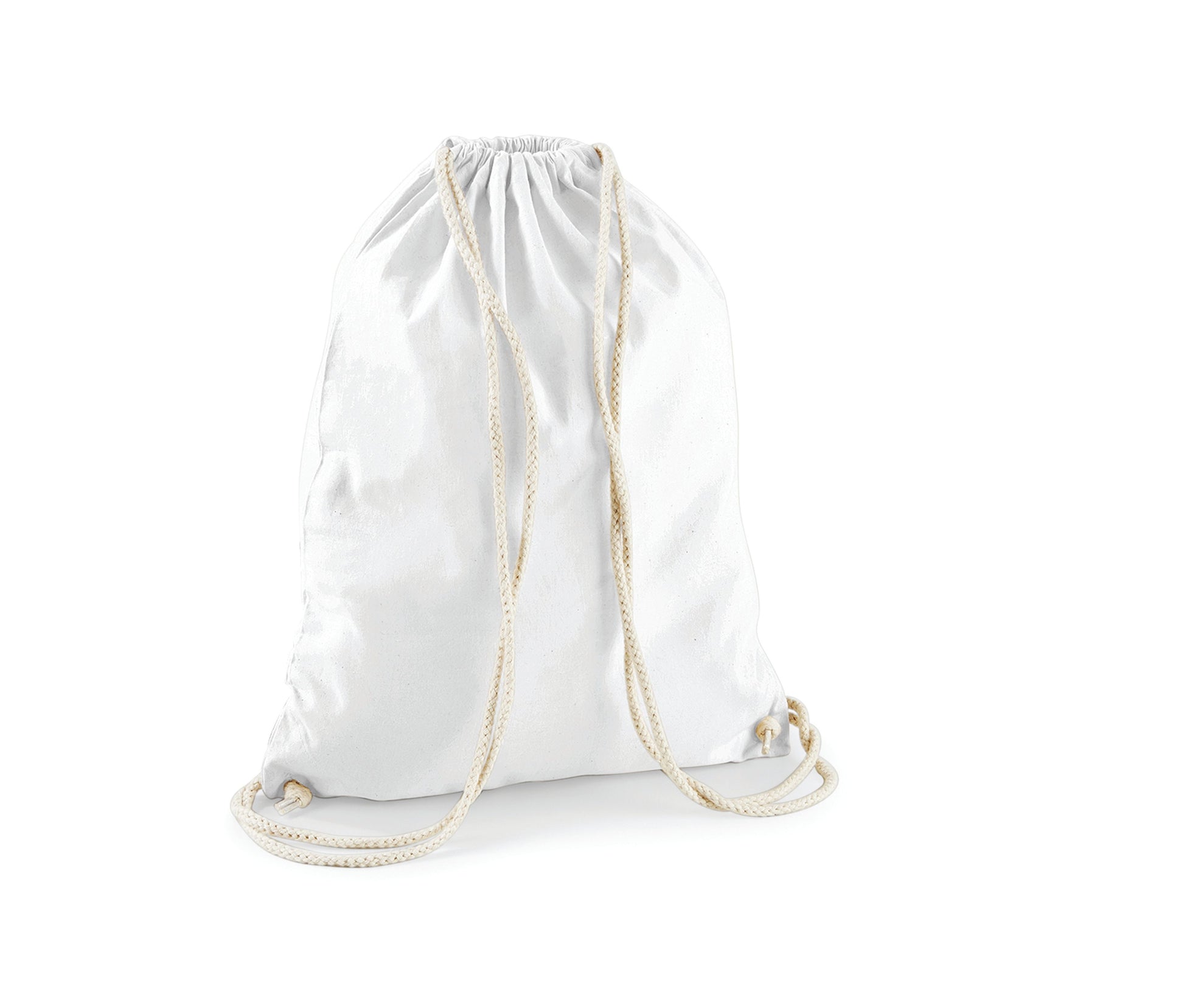 Sac de Gym en Coton - White