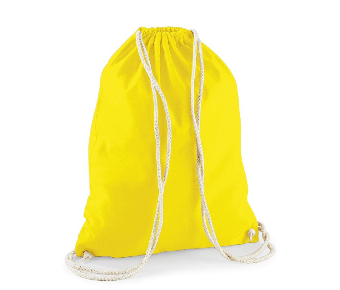 Sac de Gym en Coton - Yellow