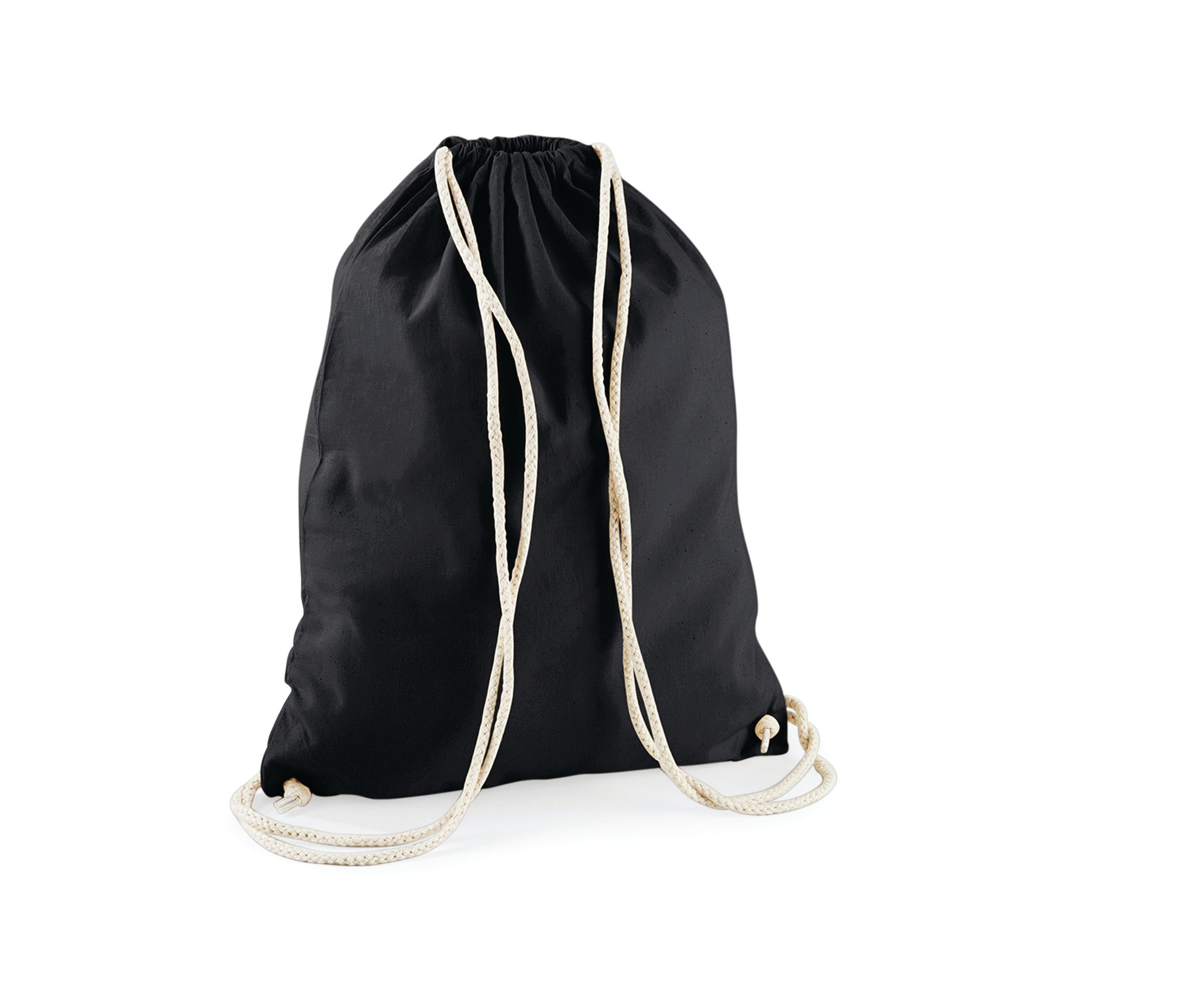 Sac de Gym en Coton - Black