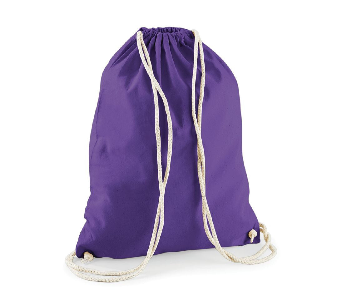 Sac de Gym en Coton - Purple
