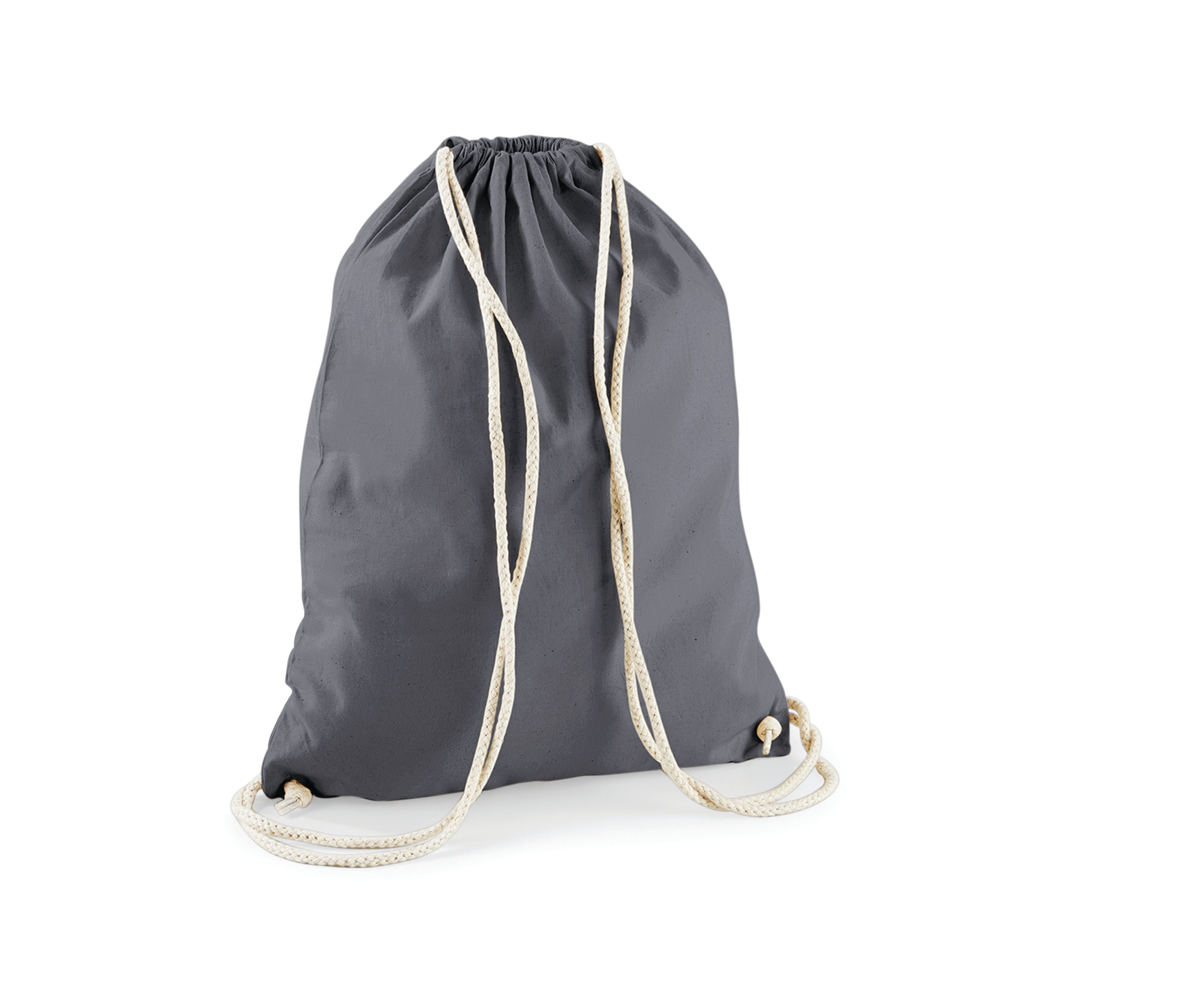Sac de Gym en Coton - Graphite Grey