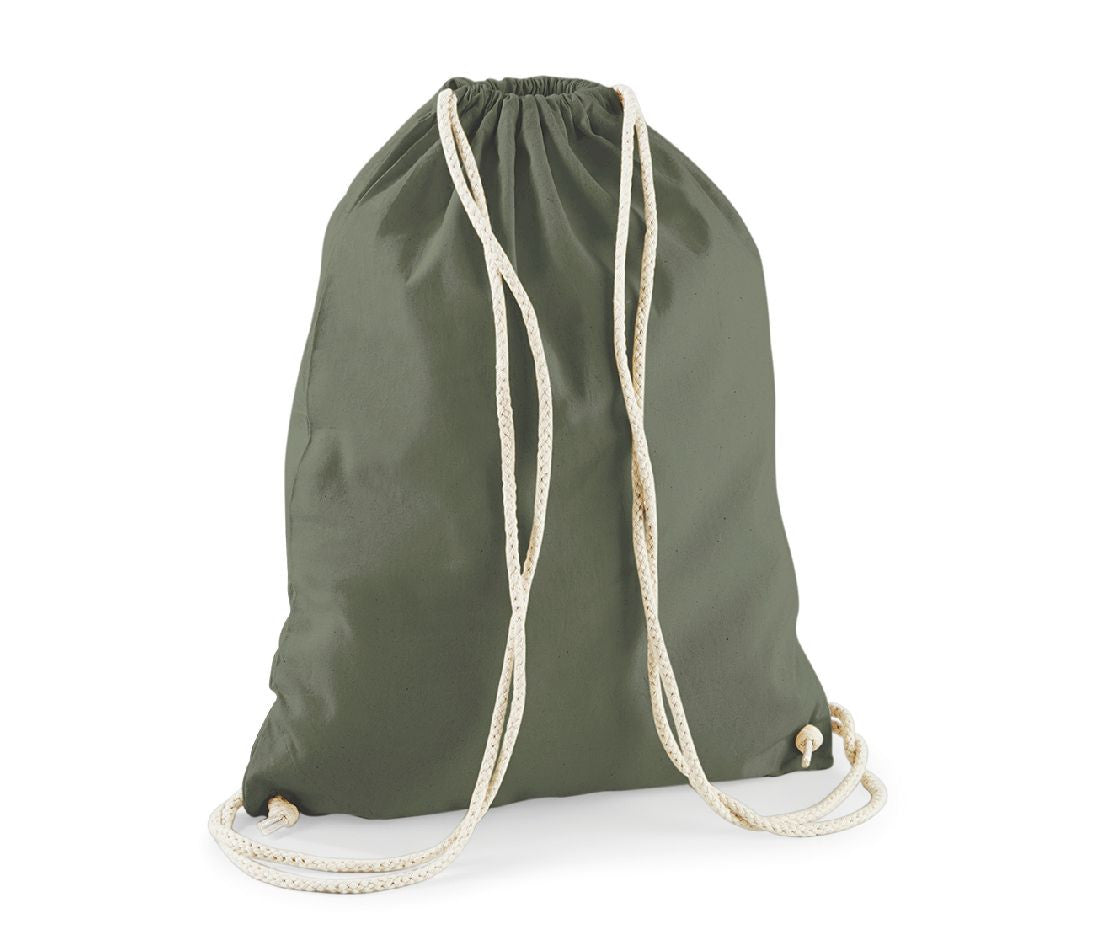 Sac de Gym en Coton - Olive Green