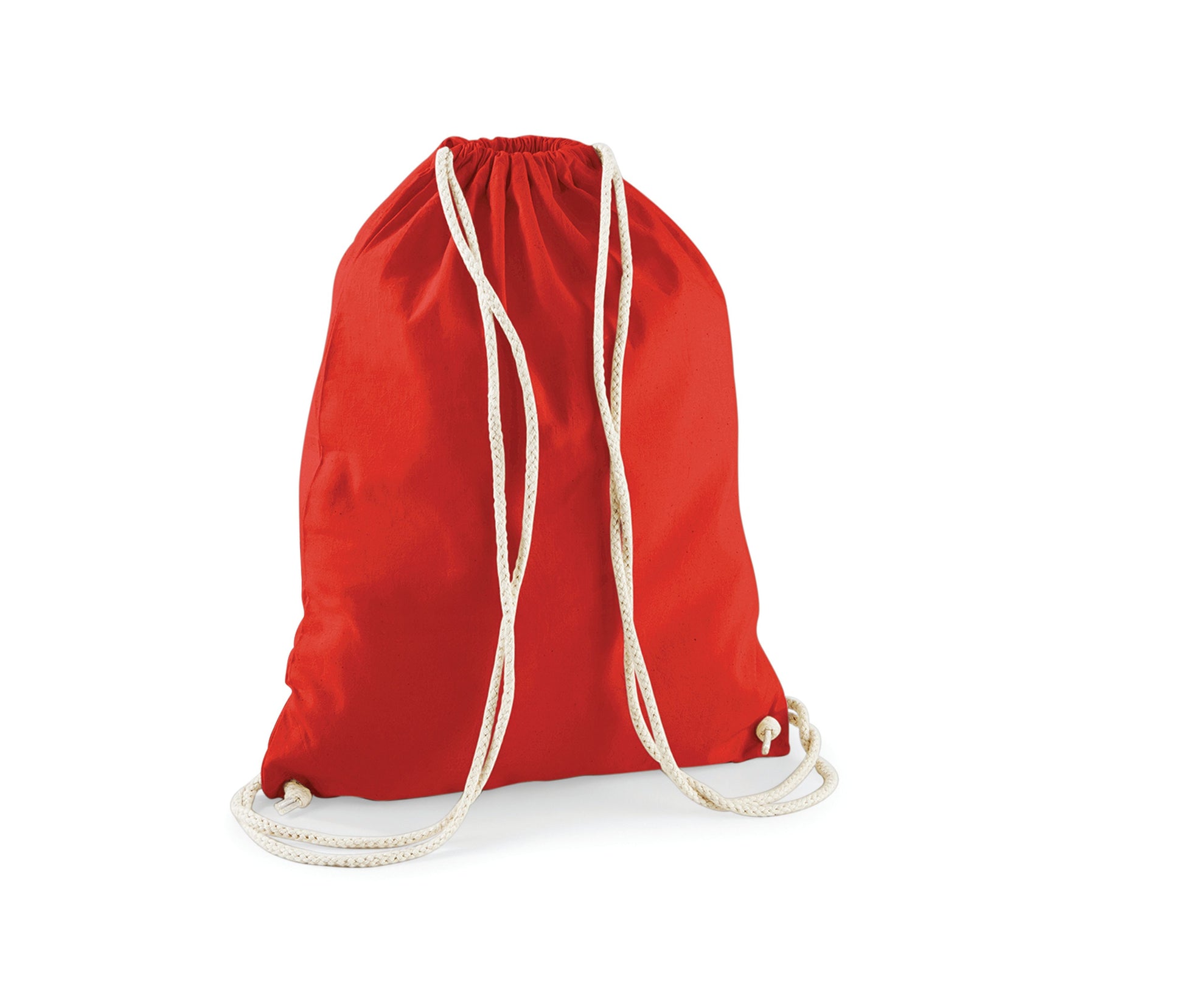 Sac de Gym en Coton - Bright Red