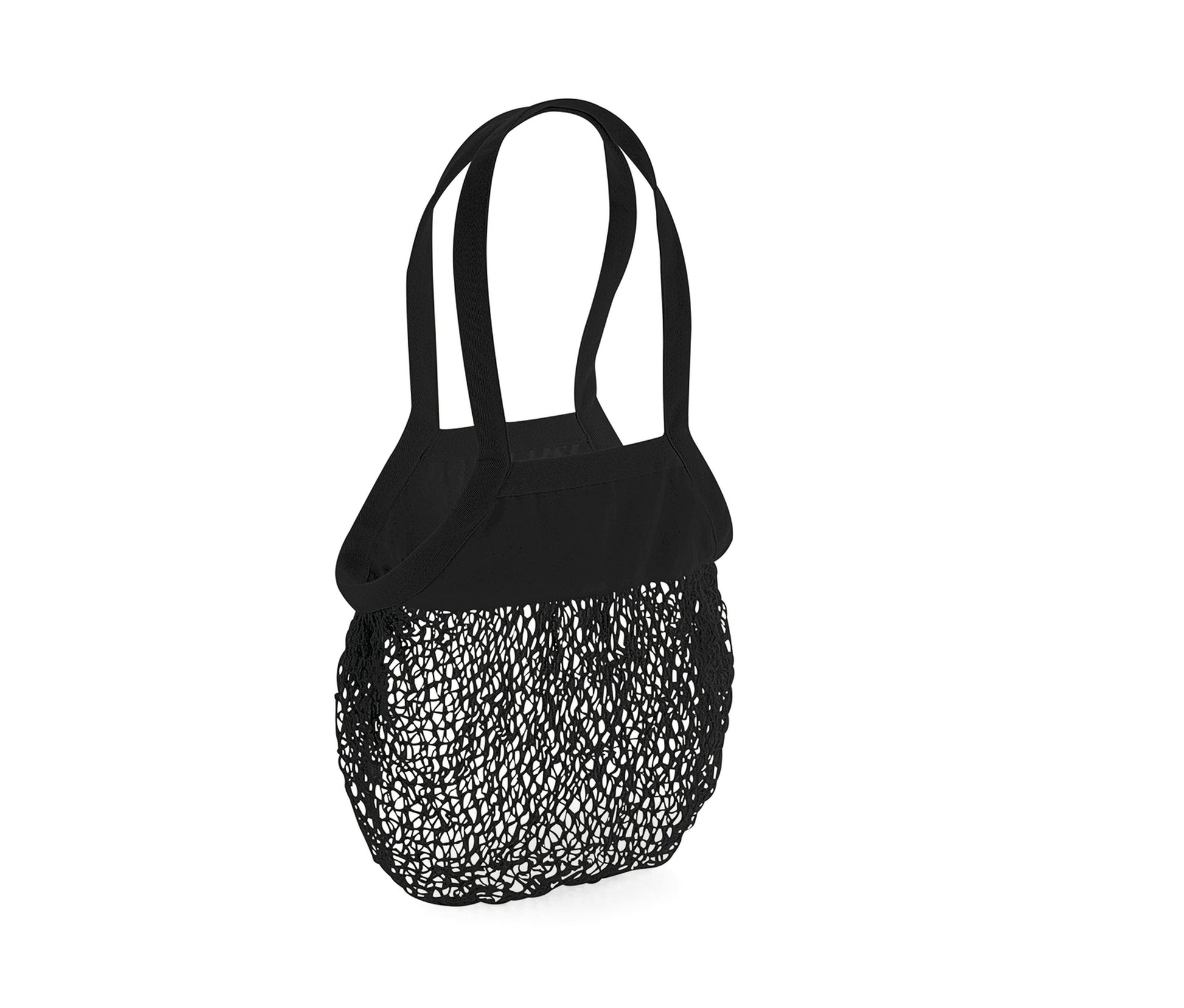 Sac Filet en Coton Organique - Black