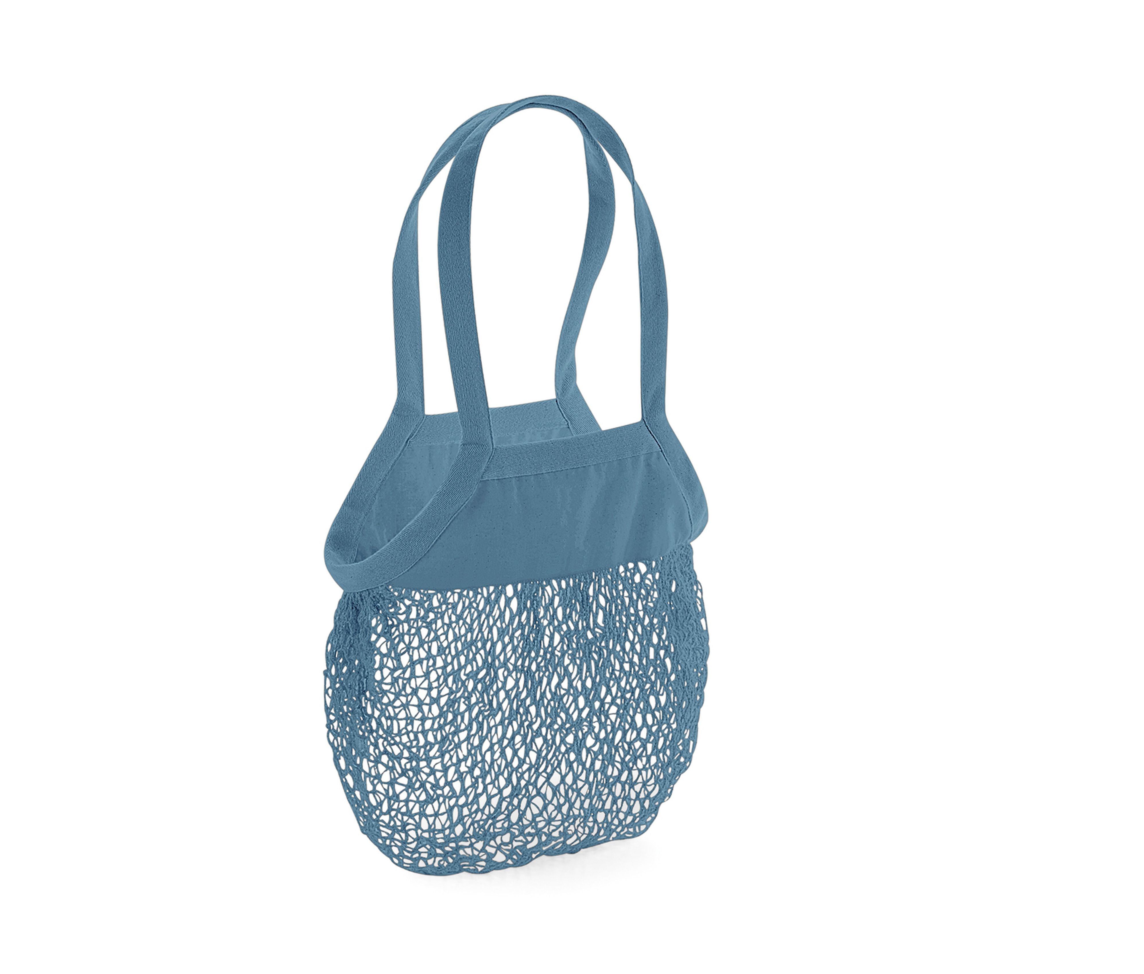 Sac Filet en Coton Organique - Airforce Blue