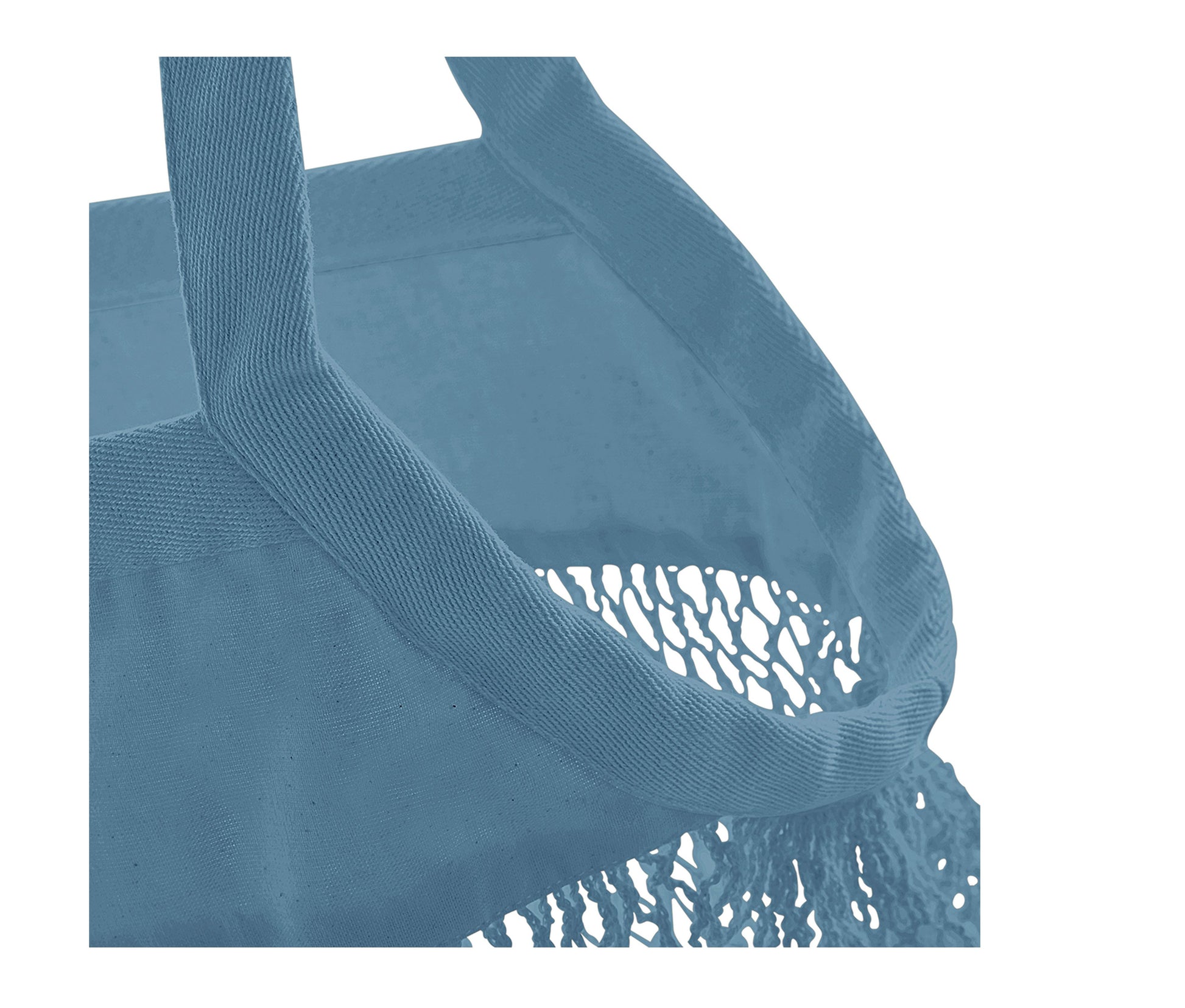 Sac Filet en Coton Organique - Airforce Blue