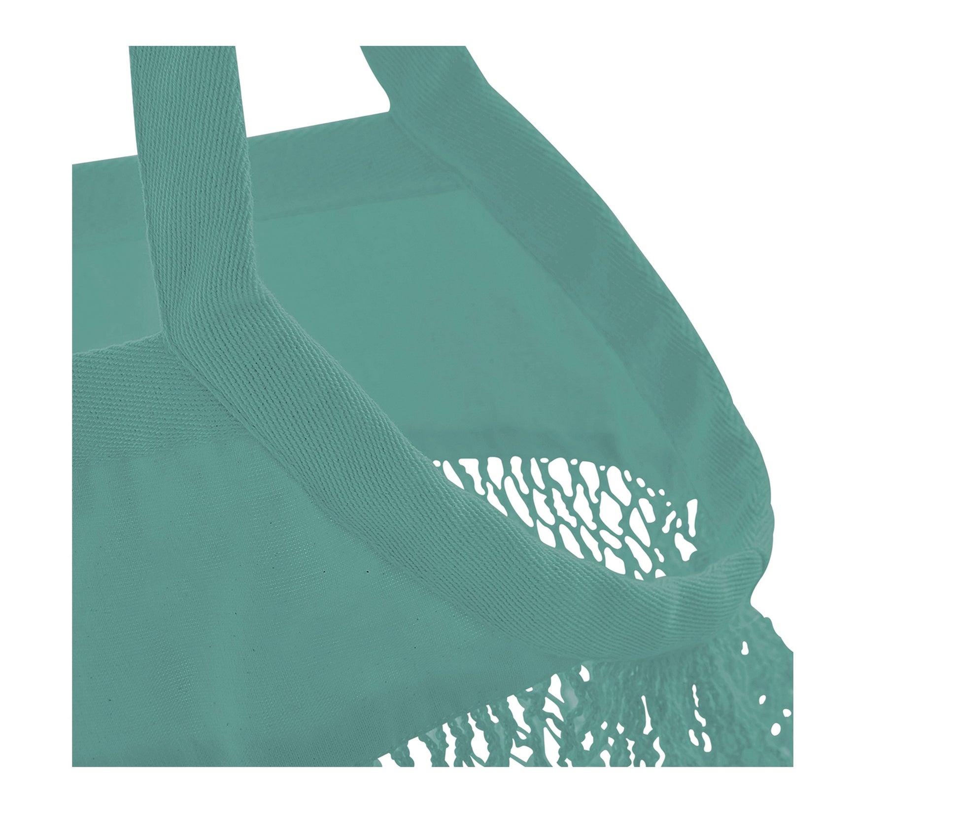 Sac Filet en Coton Organique - Sage Green