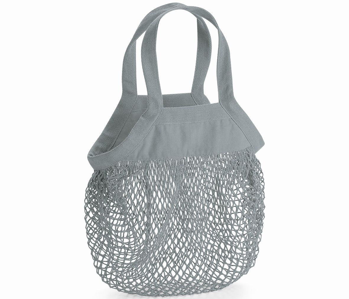 Mini Sac Filet en Coton Organique - Pure Grey