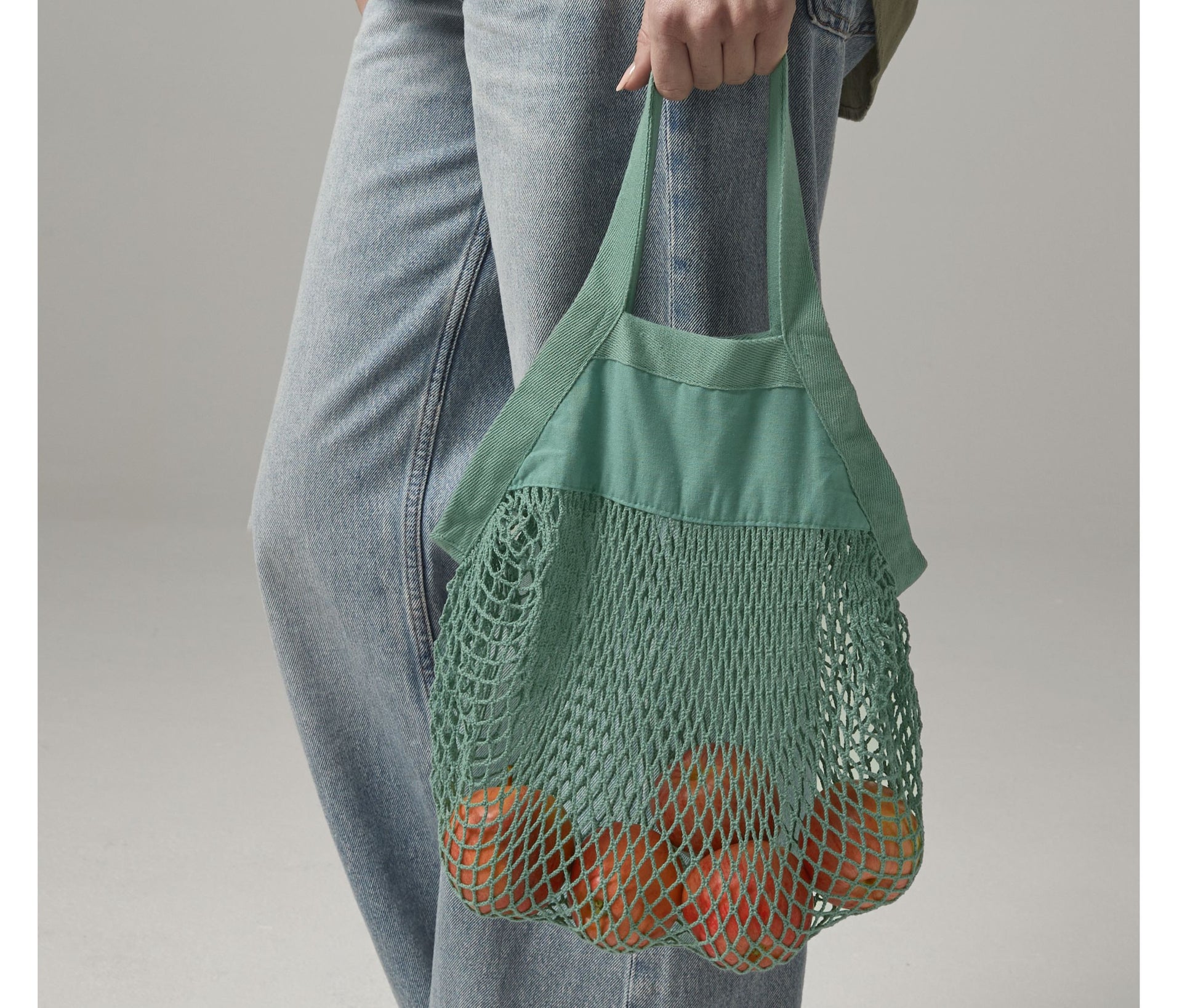 Mini sac filet en coton organique