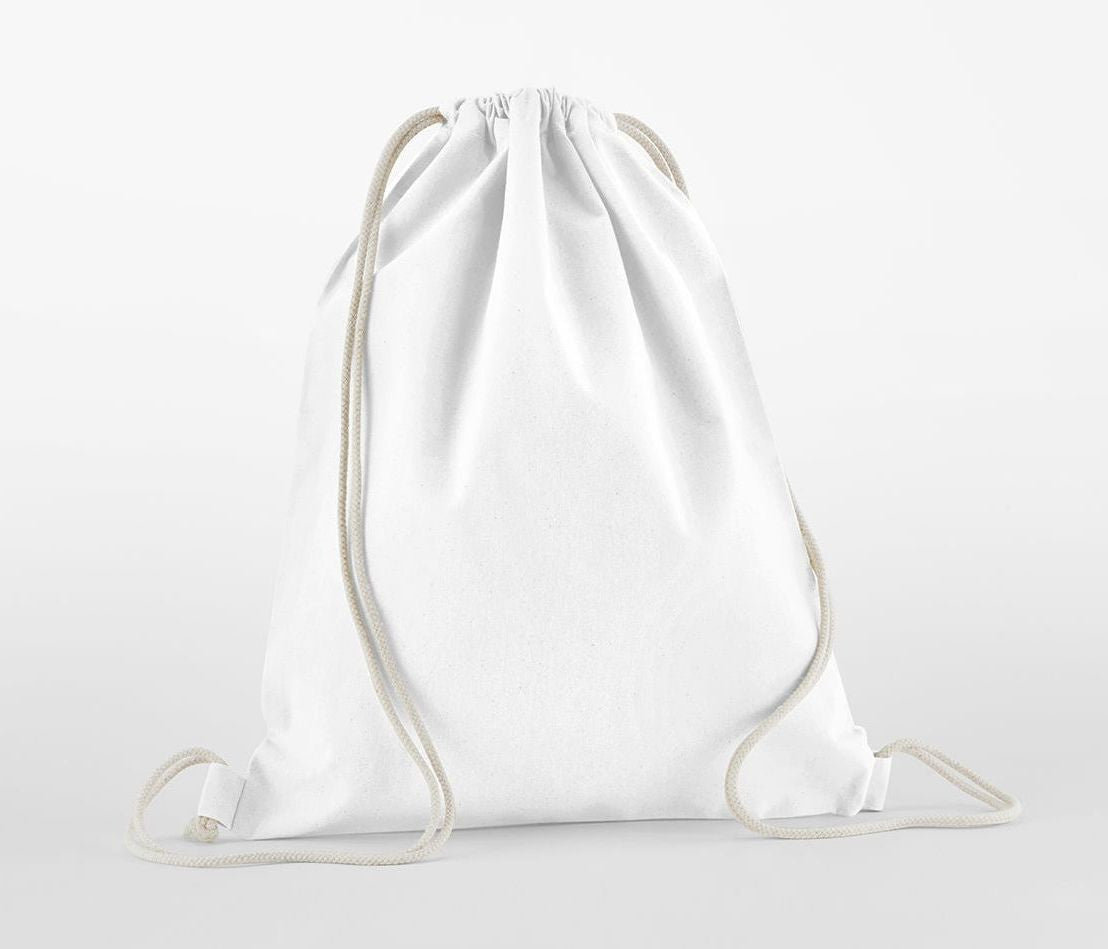 Sac de Gym en Coton Organique - White