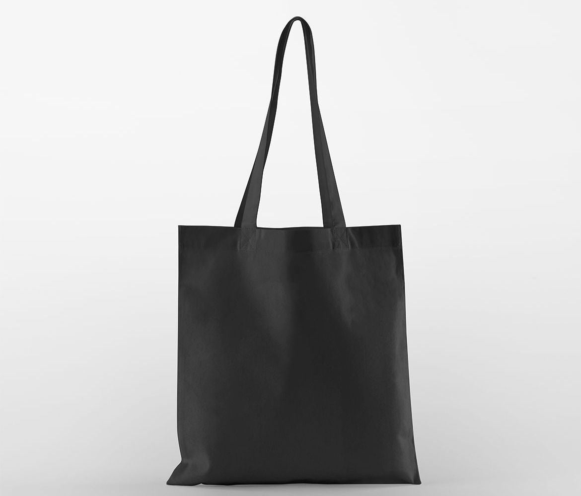 Sac Shopping en Coton Organique - Black