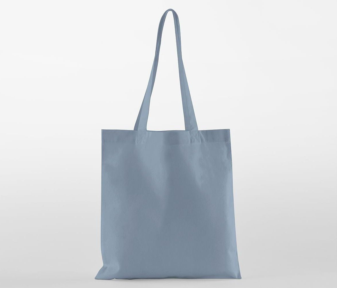 Sac Shopping en Coton Organique - Dusty Blue