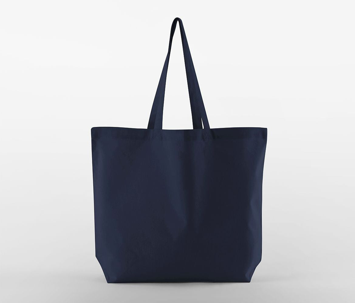 Maxi Sac Shopping en Coton Organique - French Navy