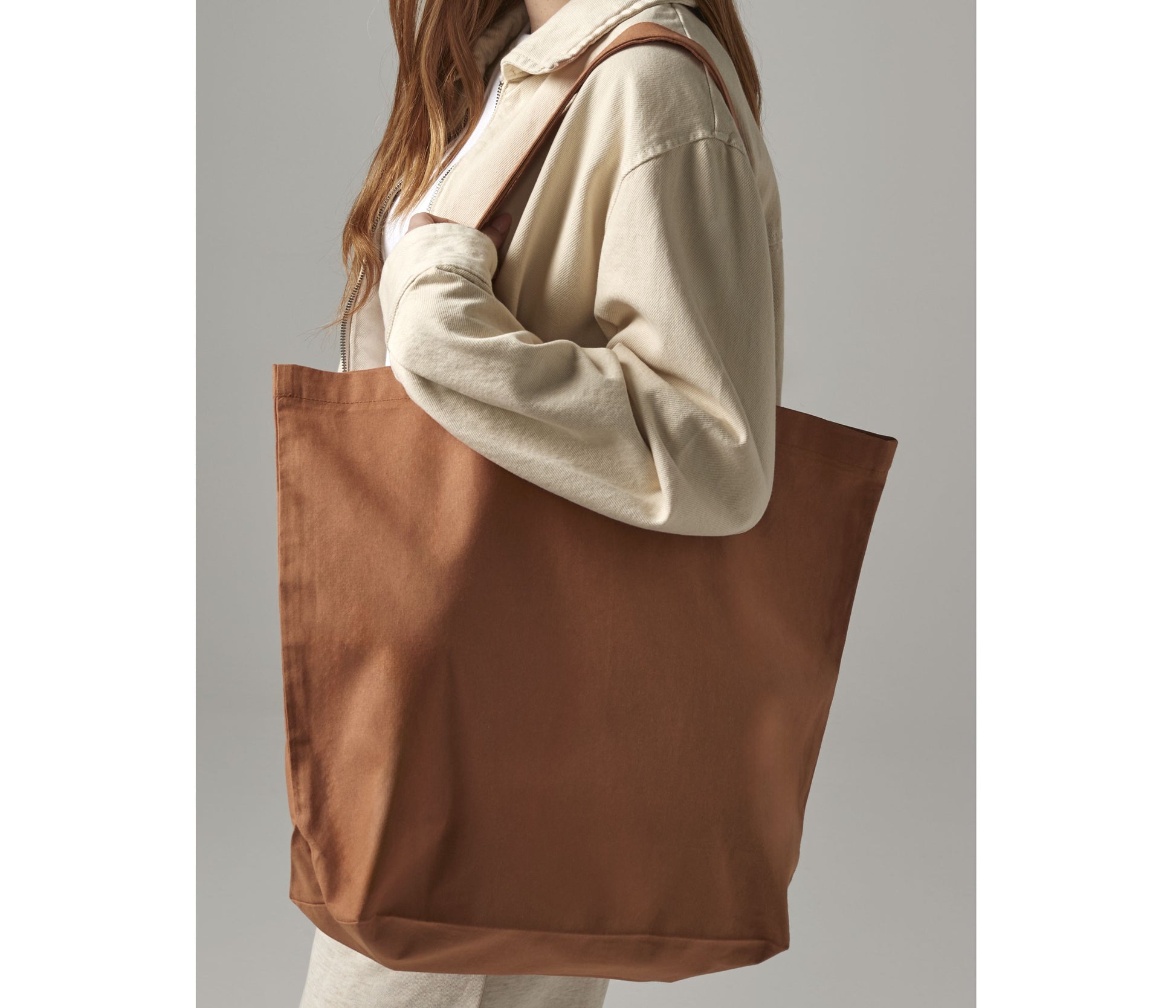 Maxi sac shopping en coton organique
