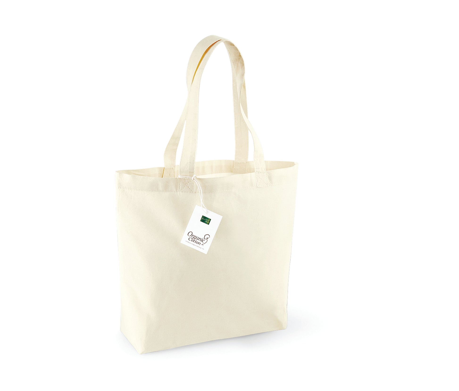 Sac Shopping en Coton Organique - Natural