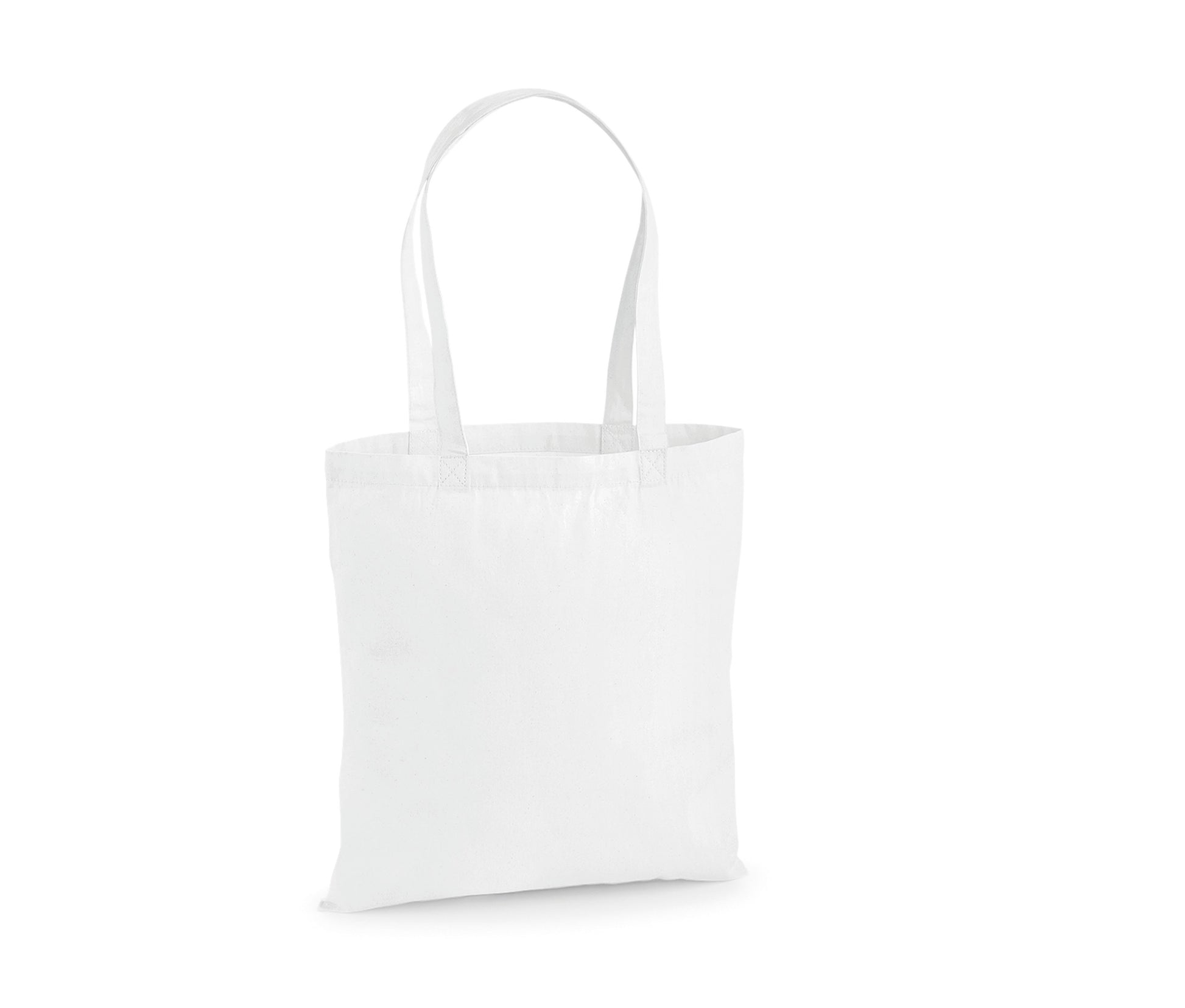 Sac Shopping Coton - White