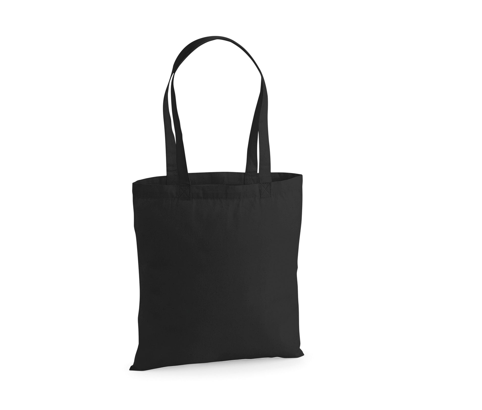Sac Shopping Coton - Black