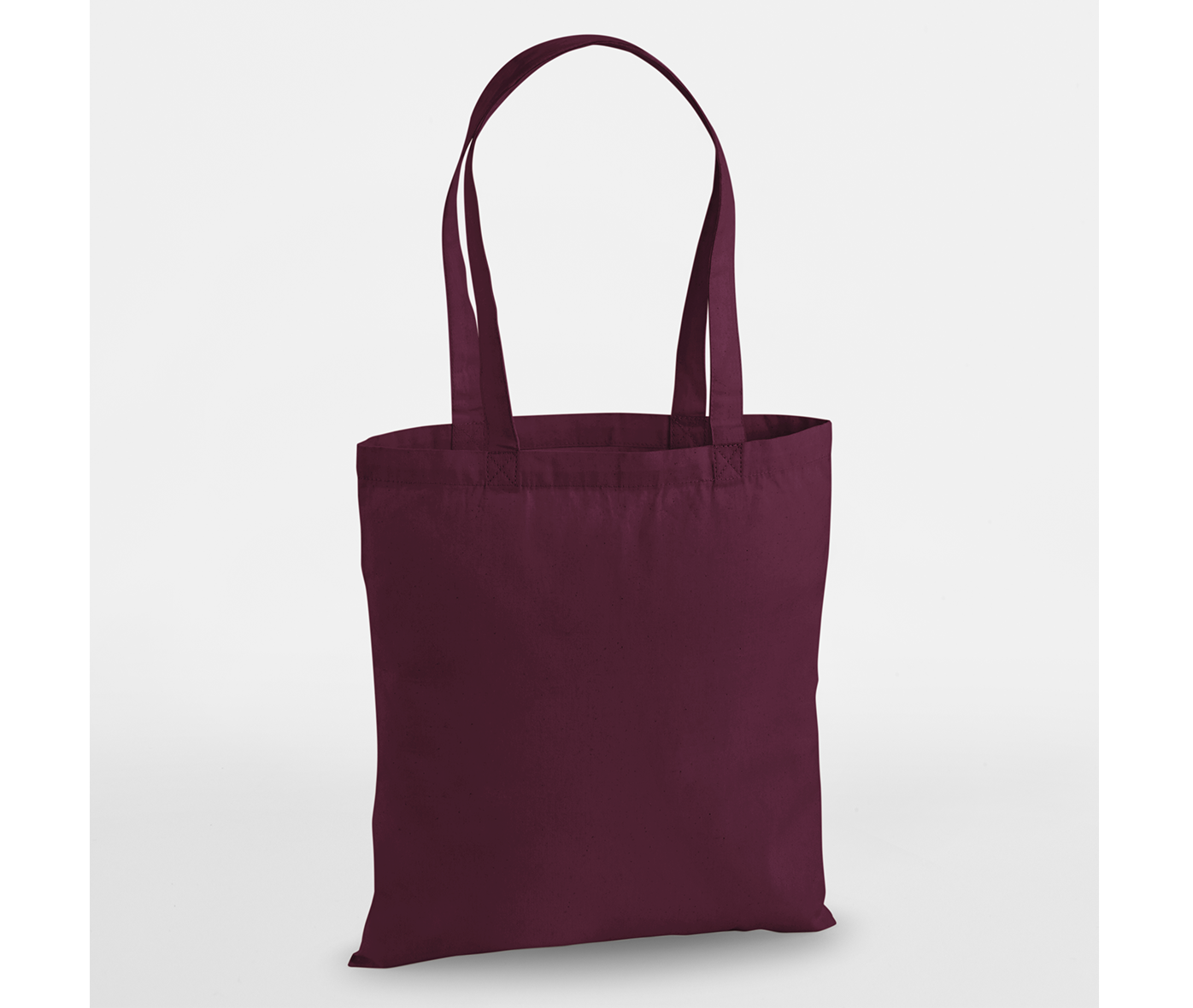 Sac Shopping Coton - Burgundy