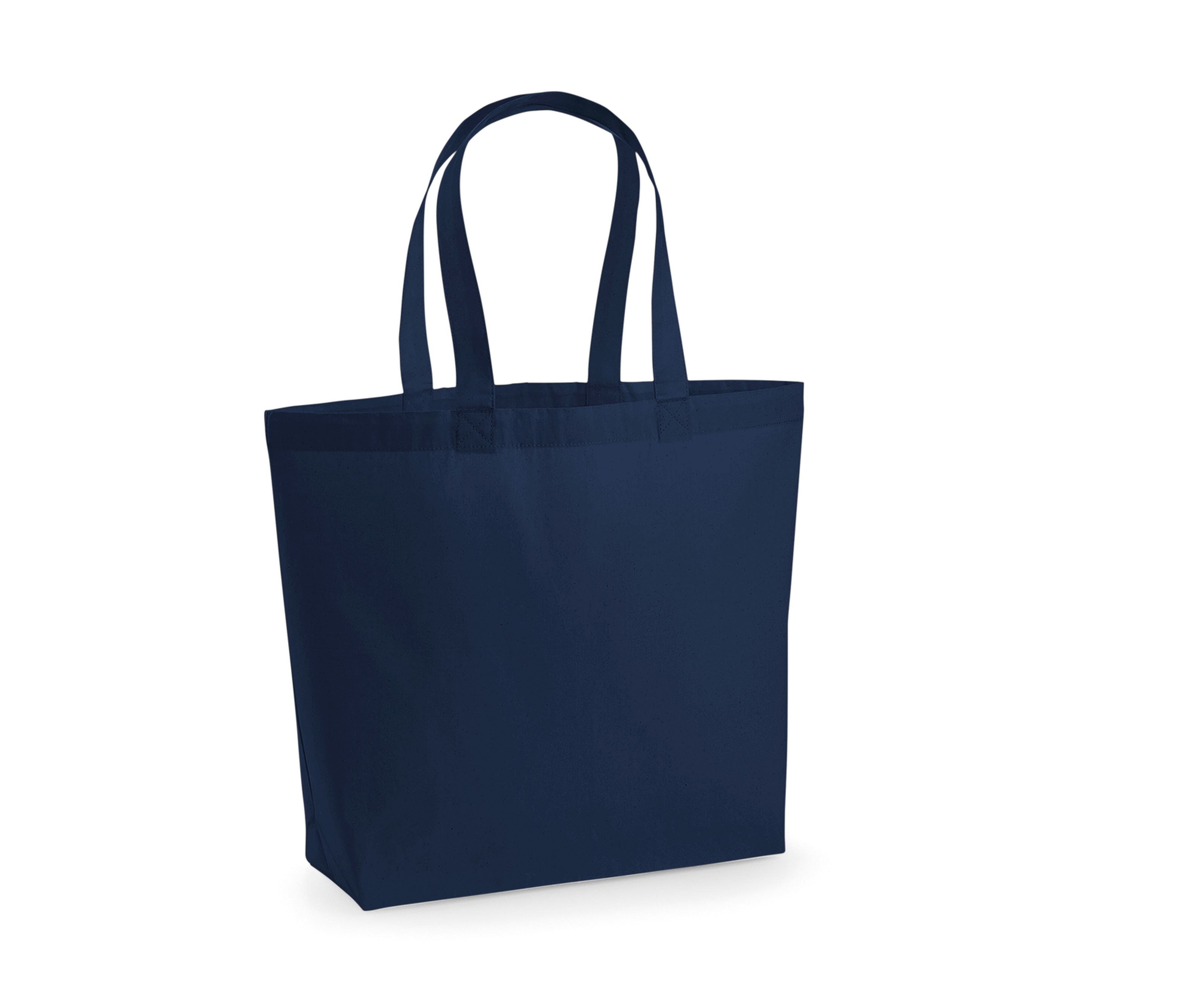 Sac Shopping Grand Volume Coton - French Navy
