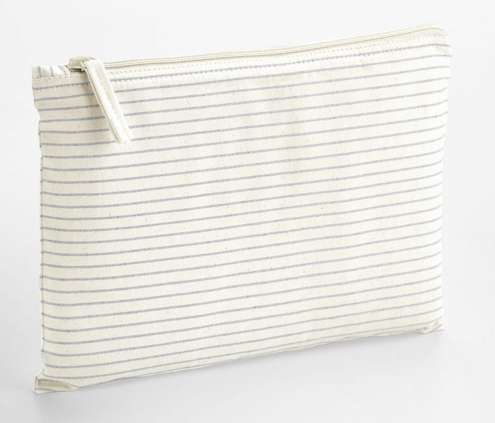 Pochette Rayée - Grey Stripe