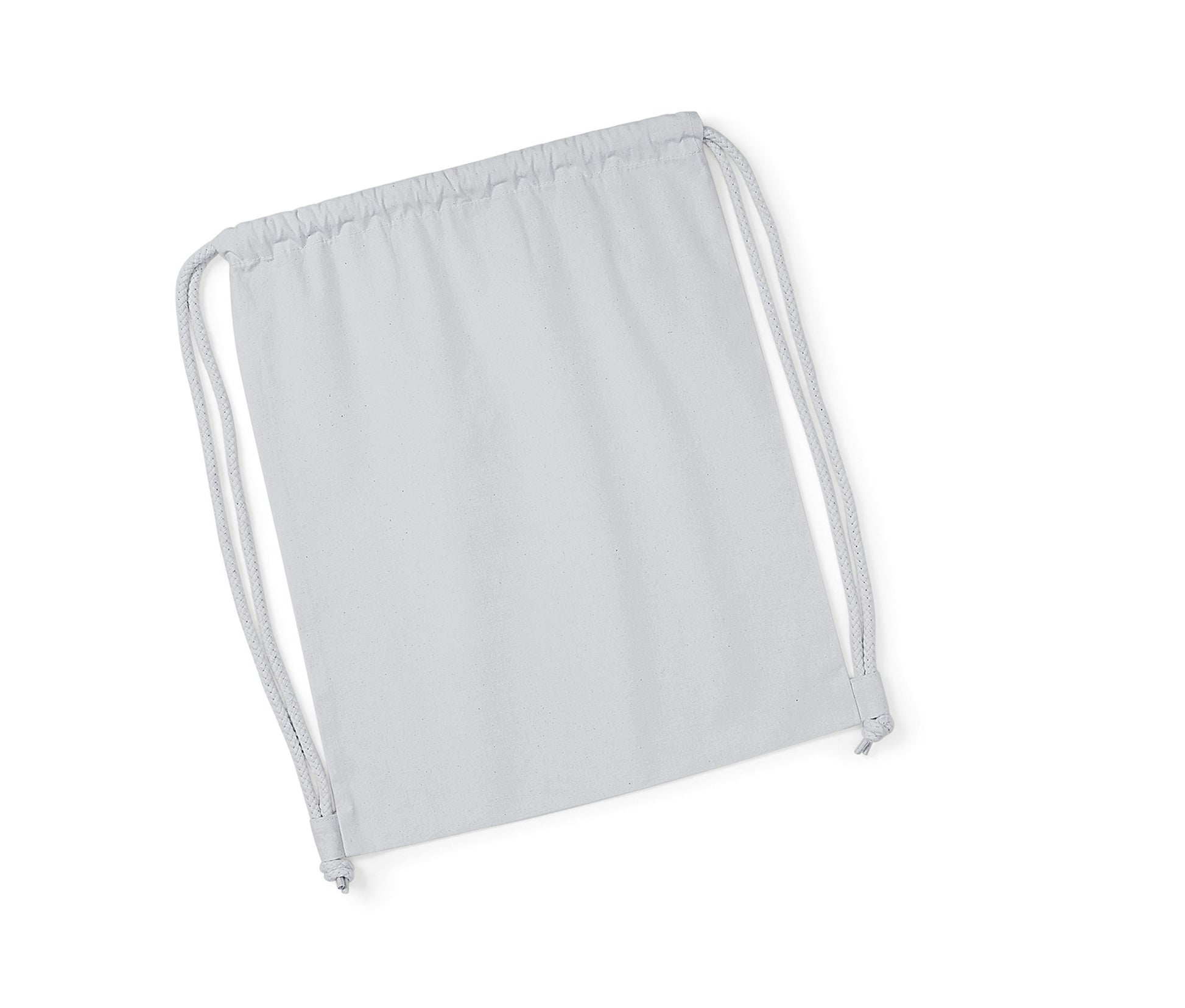 Sac de Gym Premium en Coton Organique - Light Grey