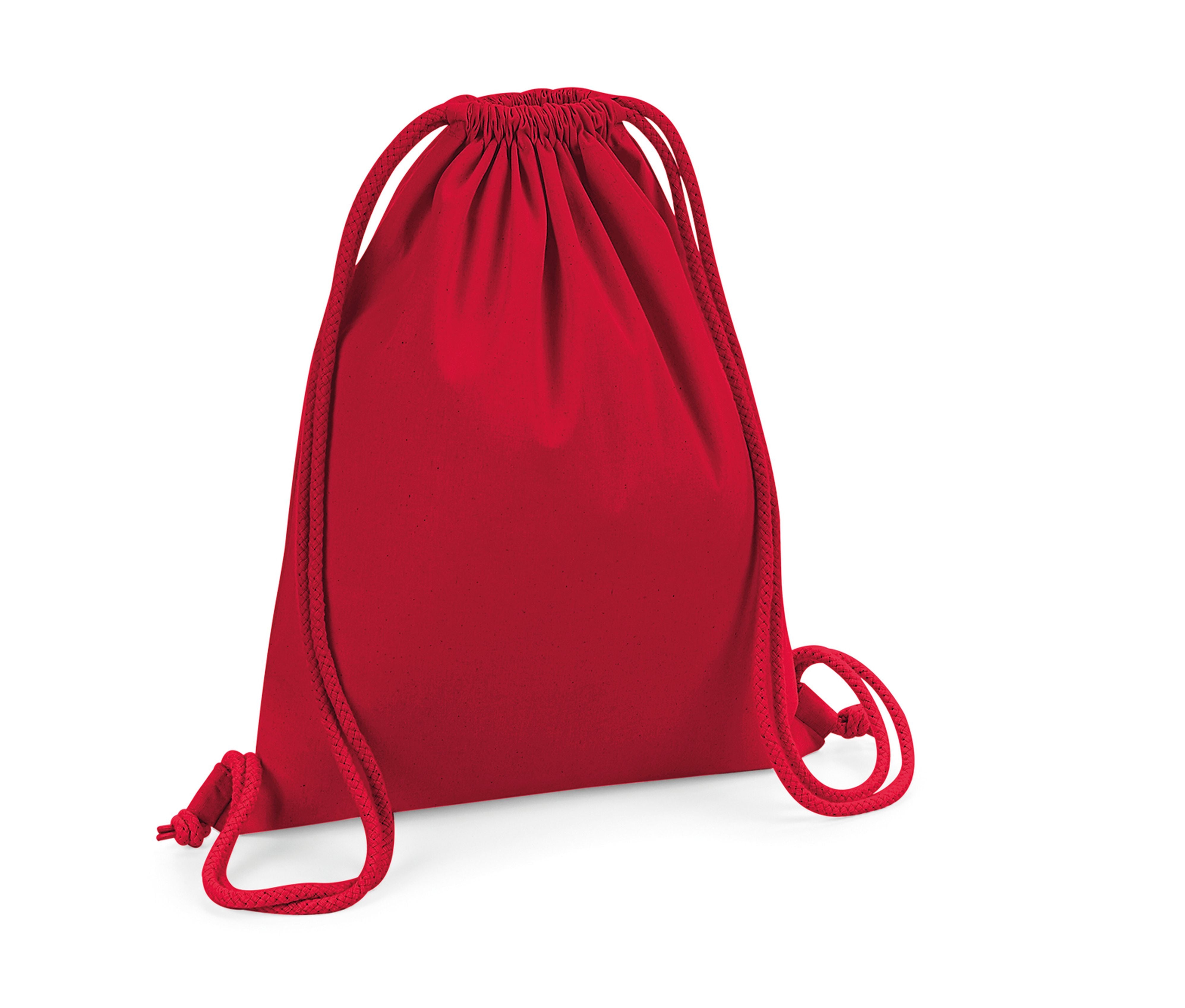 Sac de Gym Premium en Coton Organique - Classic Red