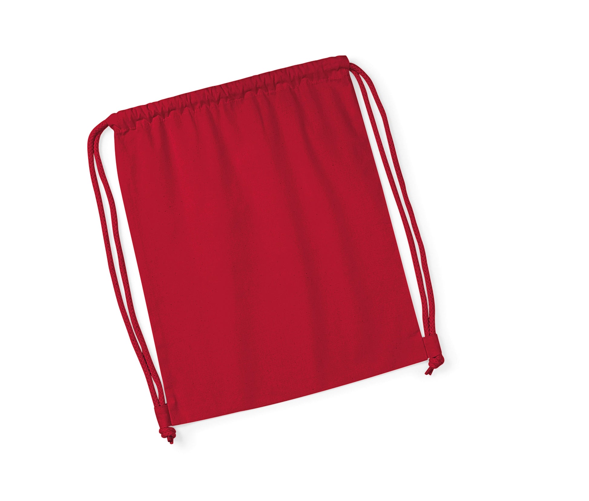 Sac de Gym Premium en Coton Organique - Classic Red