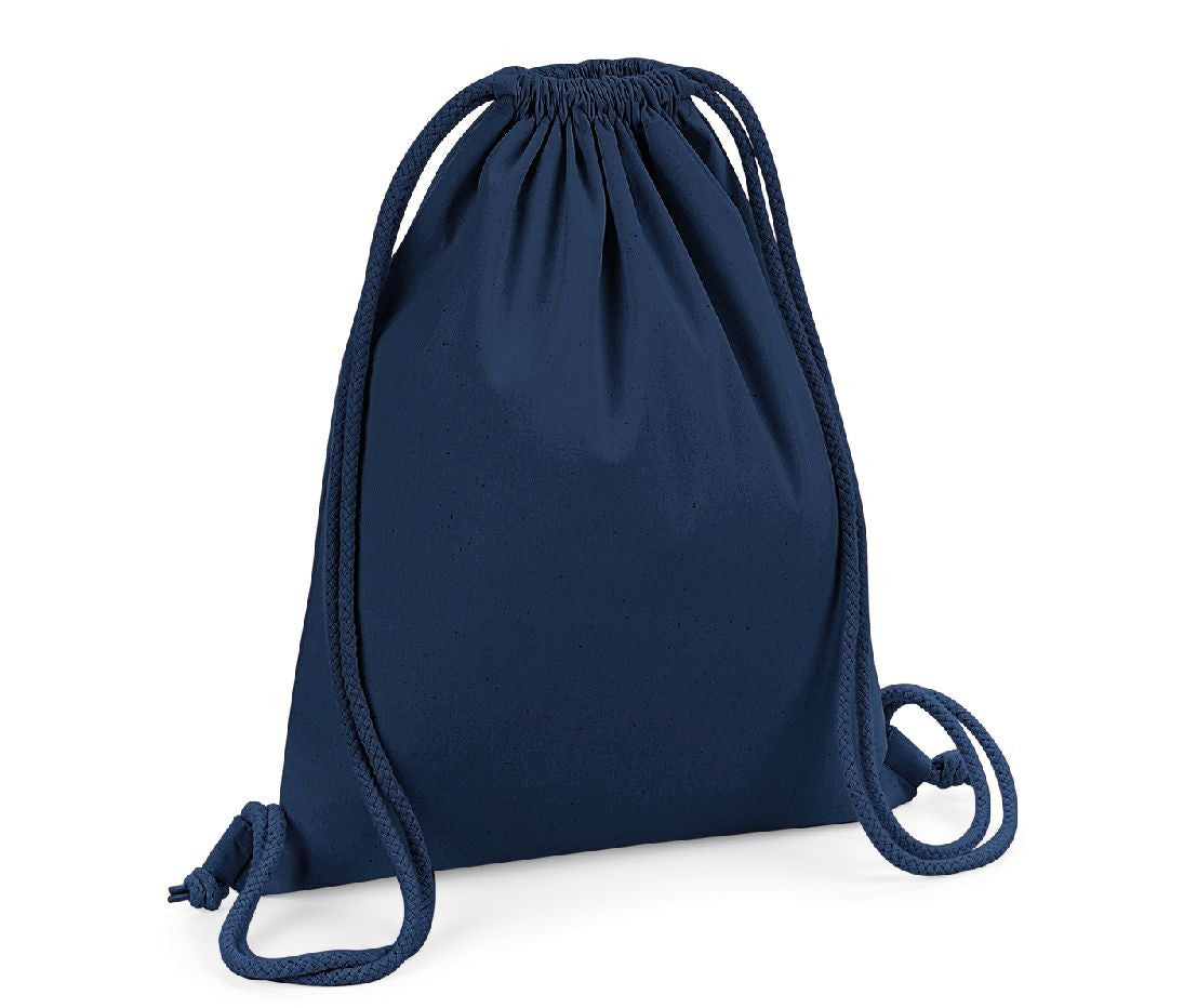 Sac de Gym Premium en Coton Organique - French Navy