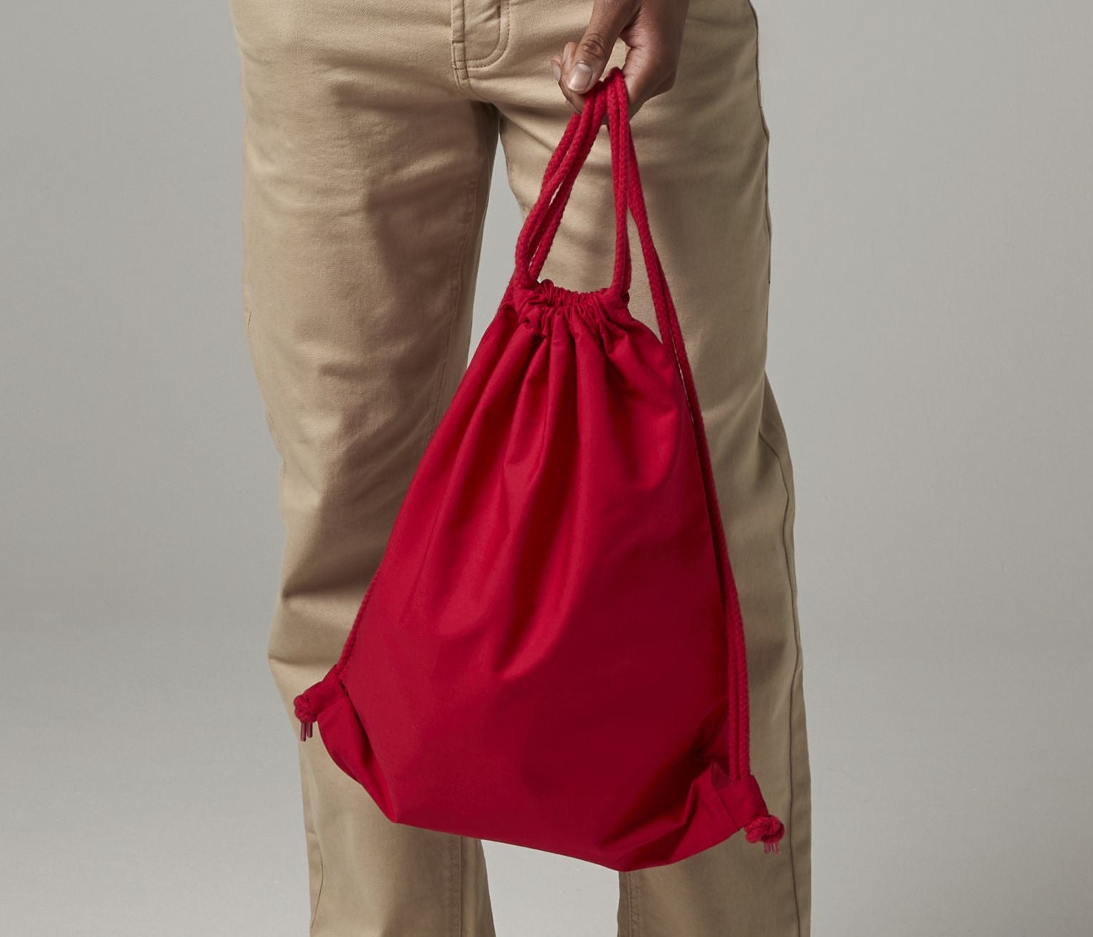 Sac de gym premium en coton organique