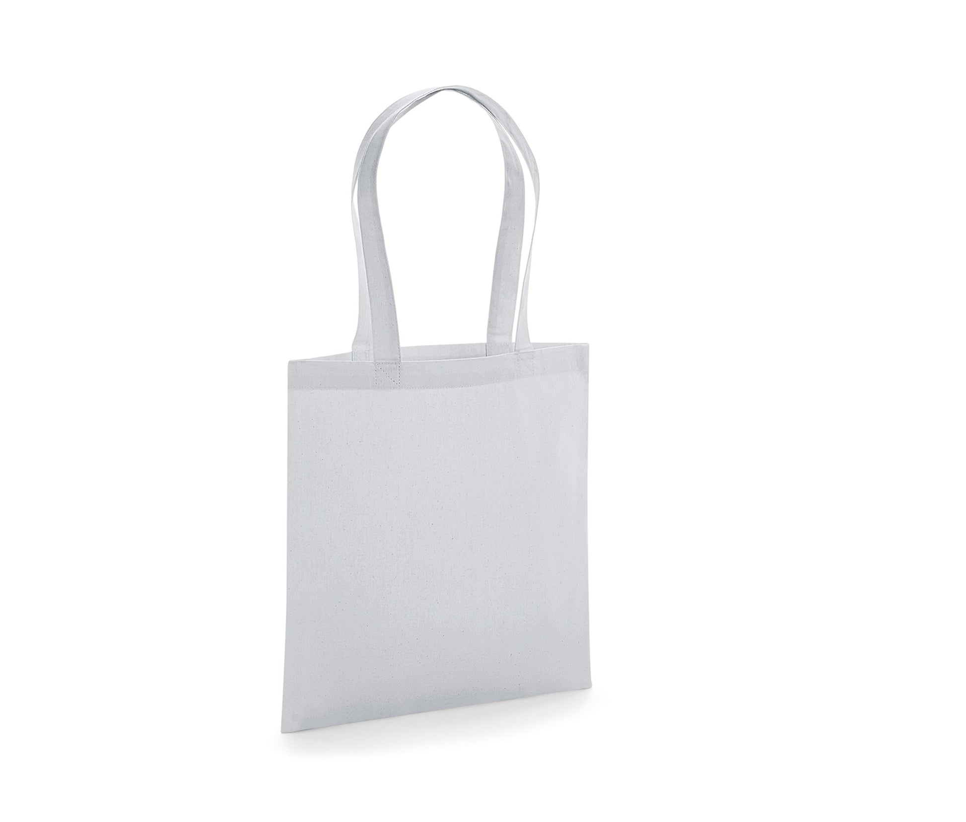 Sac Shopping Premium en Coton Organique - Light Grey