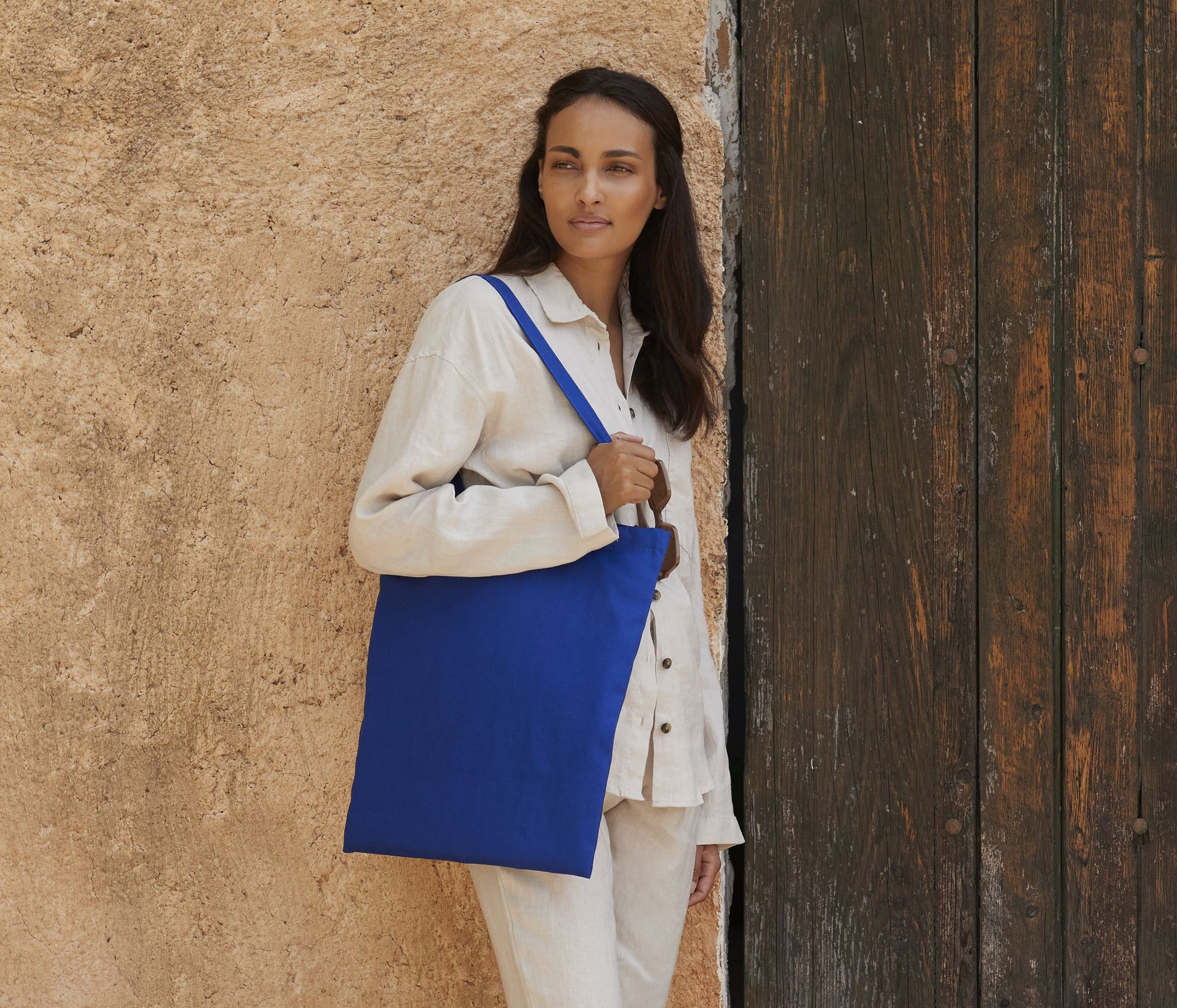 Sac shopping premium en coton organique