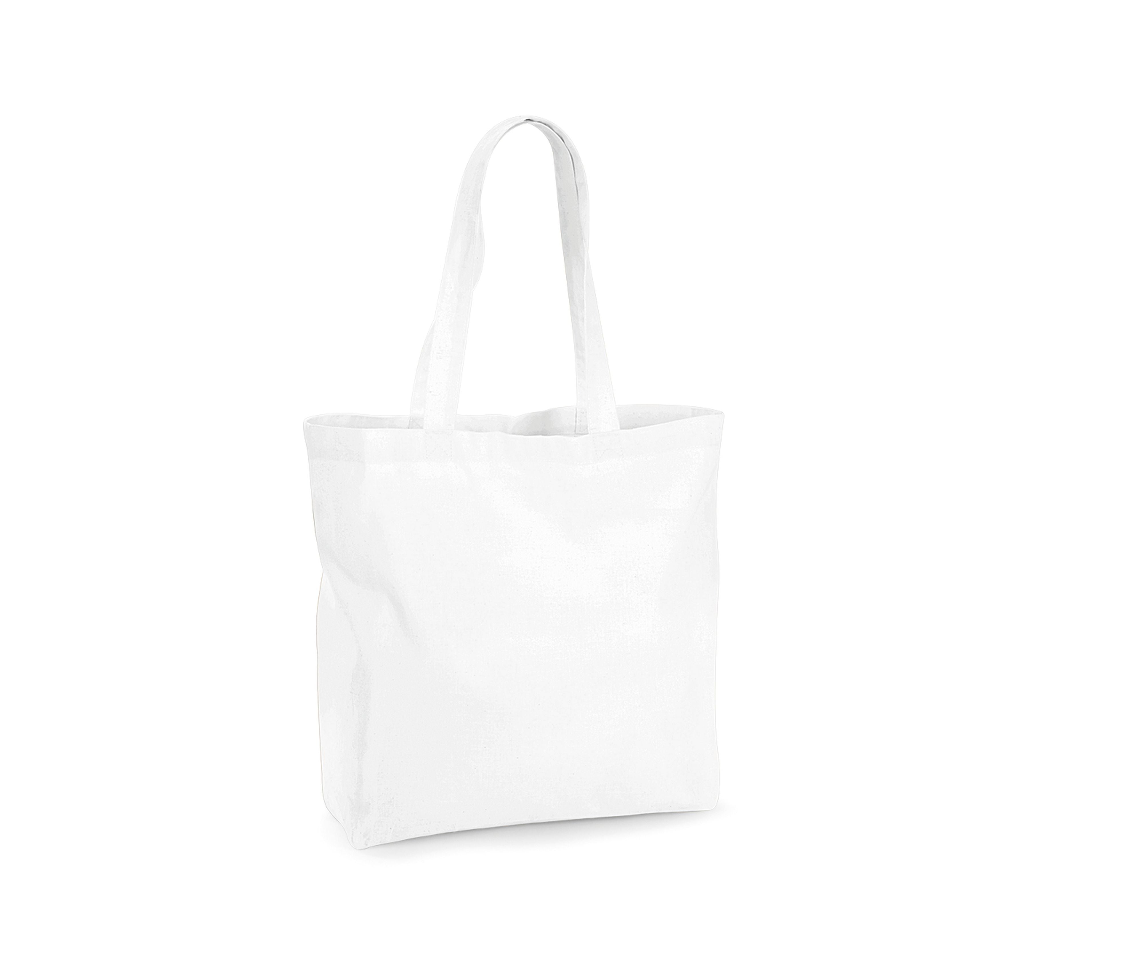 Maxi Sac Shopping en Coton Organique - White