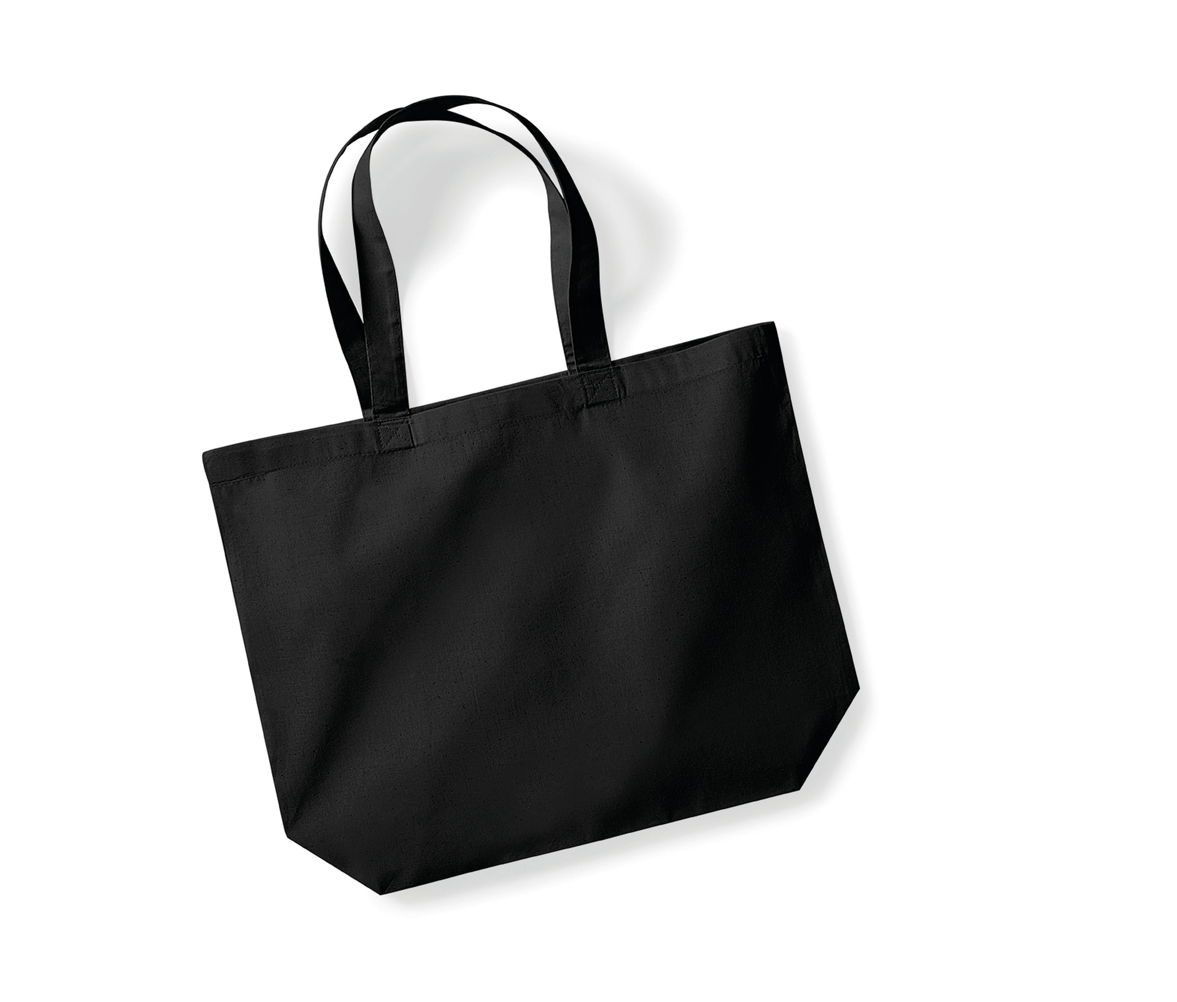 Maxi Sac Shopping en Coton Organique - Black