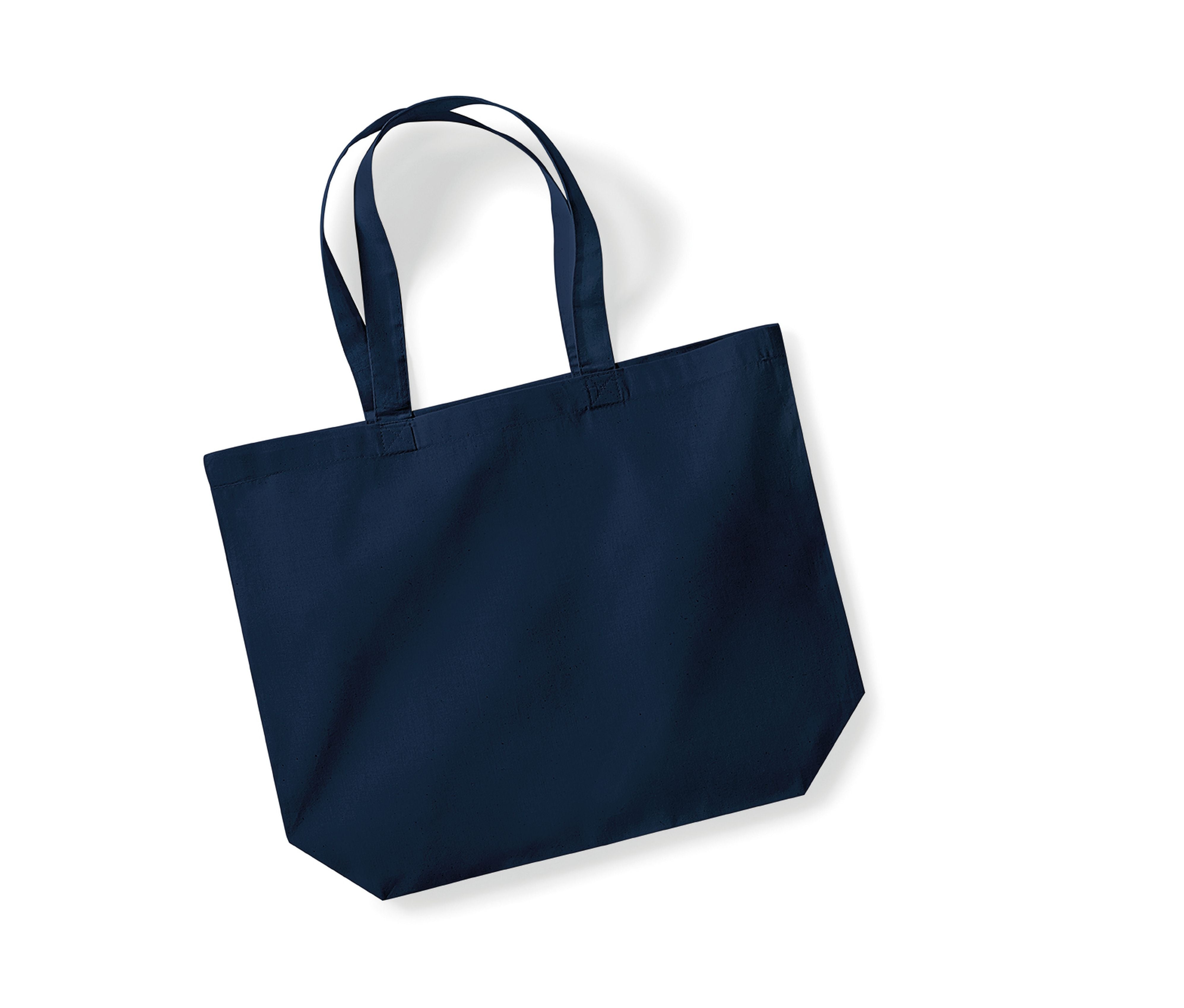 Maxi Sac Shopping en Coton Organique - French Navy